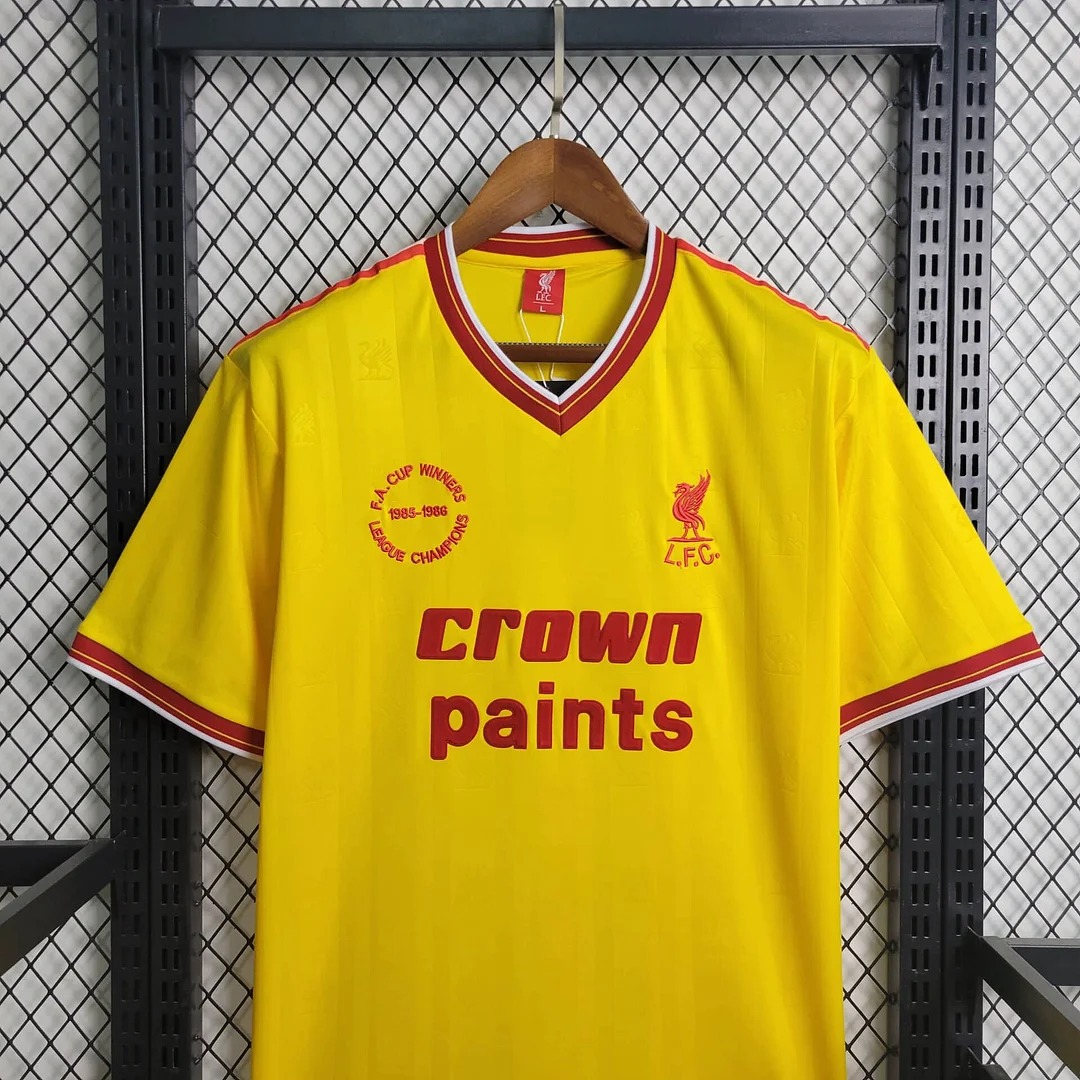 AlphaJersey-Retro Liver.pool 1986-87 Third Jersey