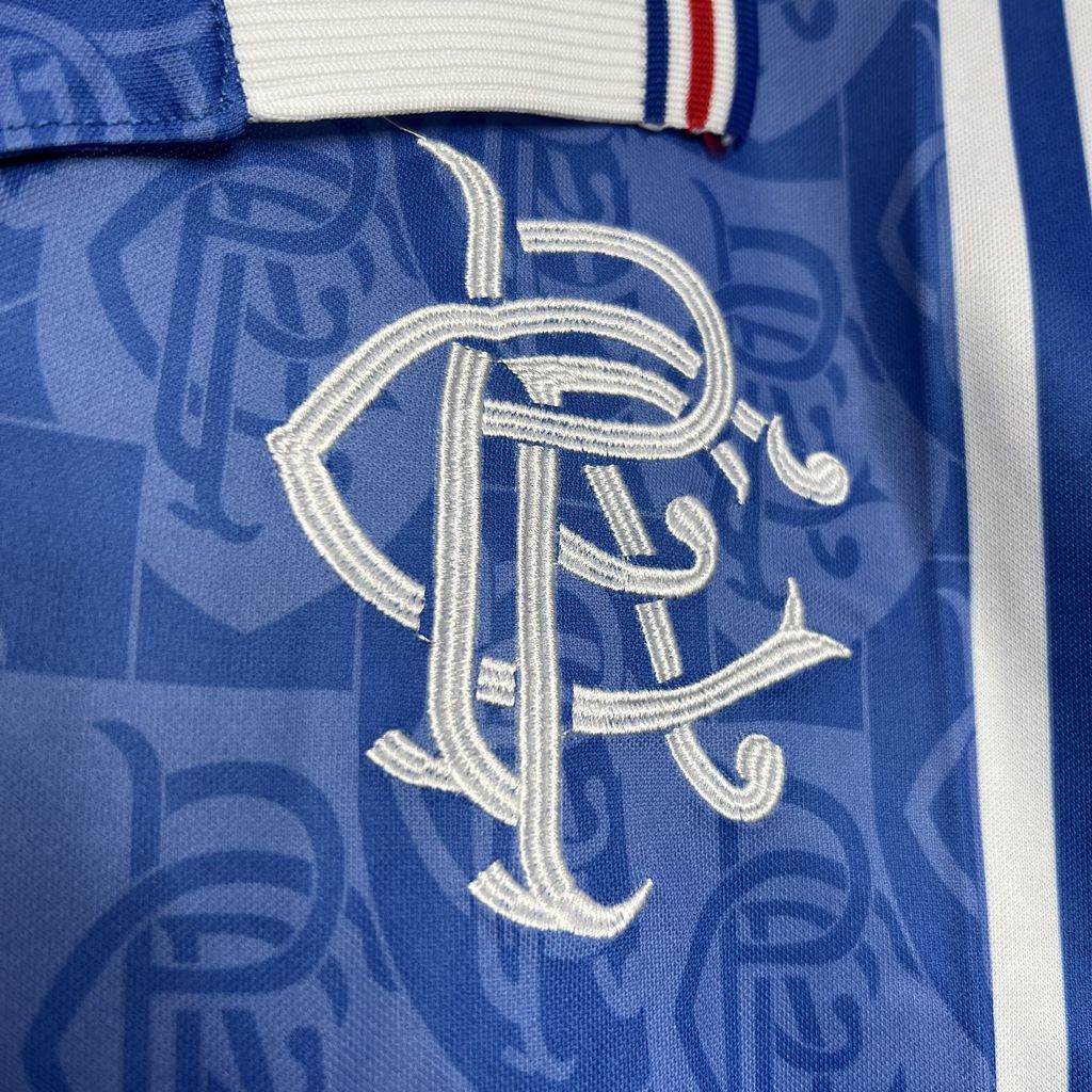 AlphaJersey-Retro Glasgow Rangers 1996-97 Home Stadium Jersey