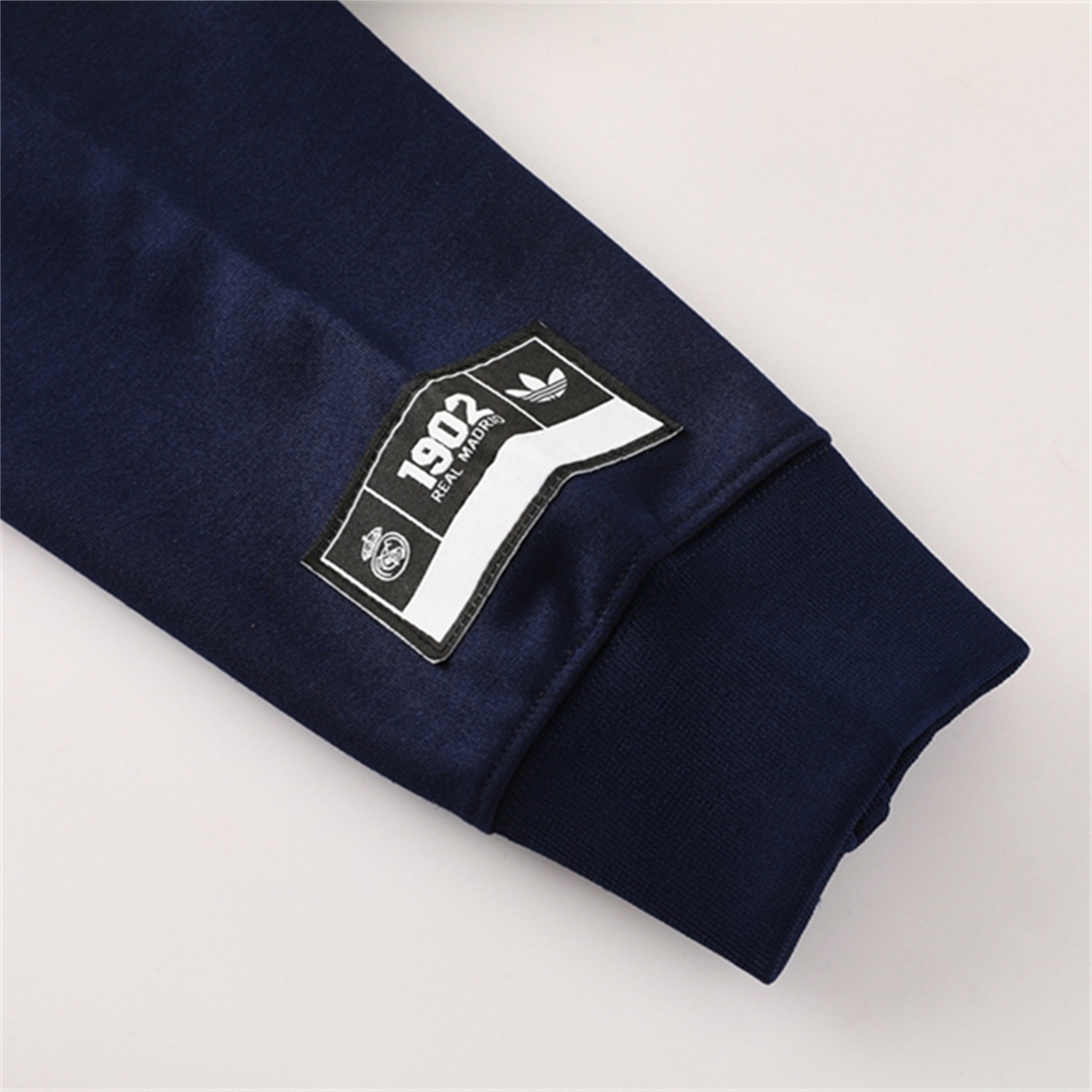 AlphaJersey-Real Madrid 25-26 Originals Varsity Hoodie Set - Deep Blue Hoodie and Pants