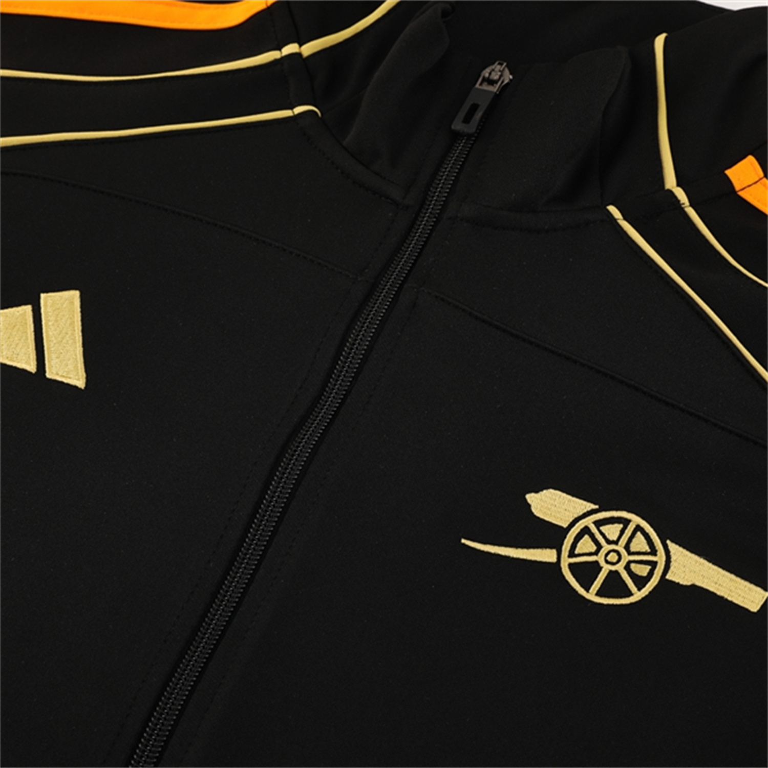 AlphaJersey-Arsenal 25-26 NTS Urban Purist Jacket Training Tracksuit - Black Throwback Jackets & Pants