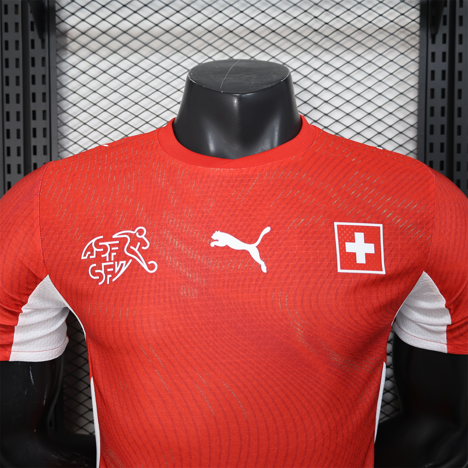 AlphaJersey-Switzerland 2026 Home Jersey - Player Version