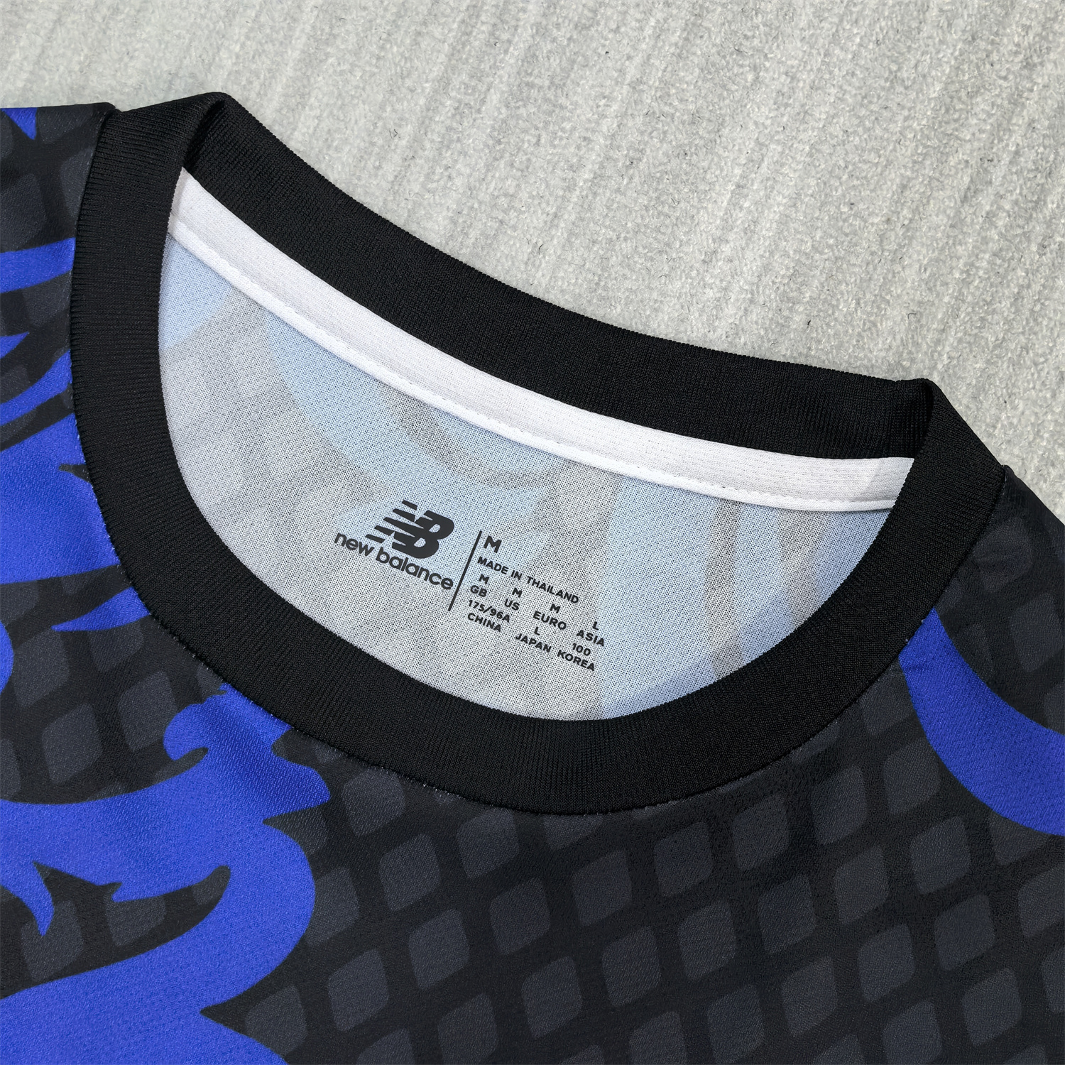 AlphaJersey-Porto 25-26 Grey Dragon Blue And Black Jersey - Fans Version