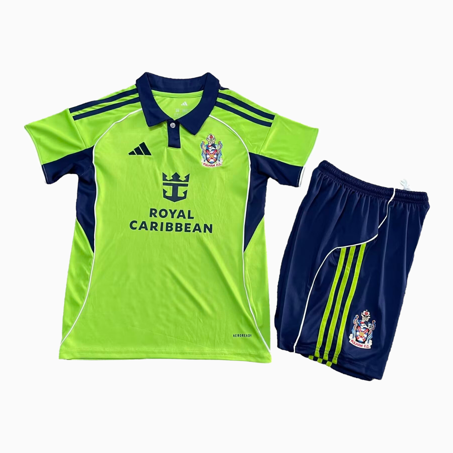 AlphaJersey-Fulham 25-26 Away Green Kids Kit