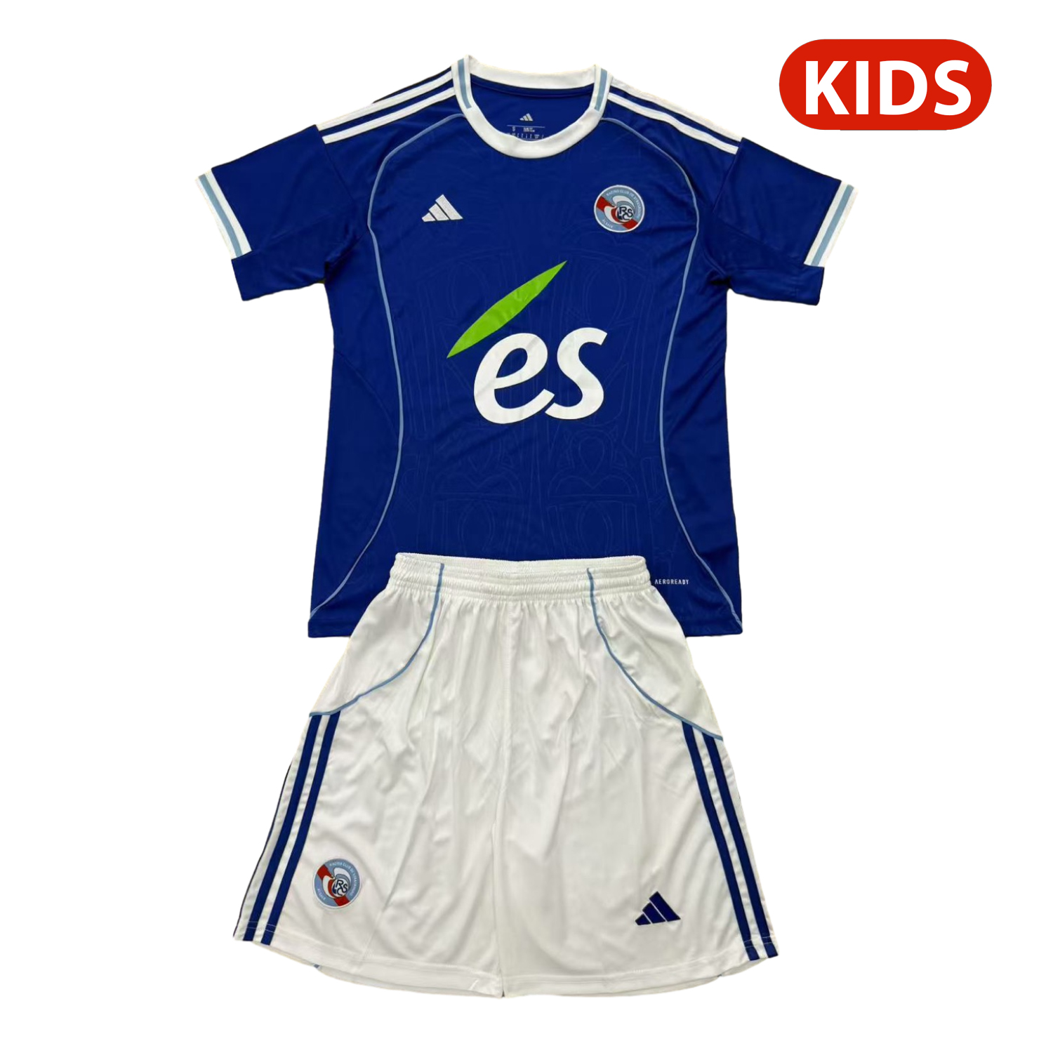 AlphaJersey-Strasbourg 25-26 Home Kids Kit
