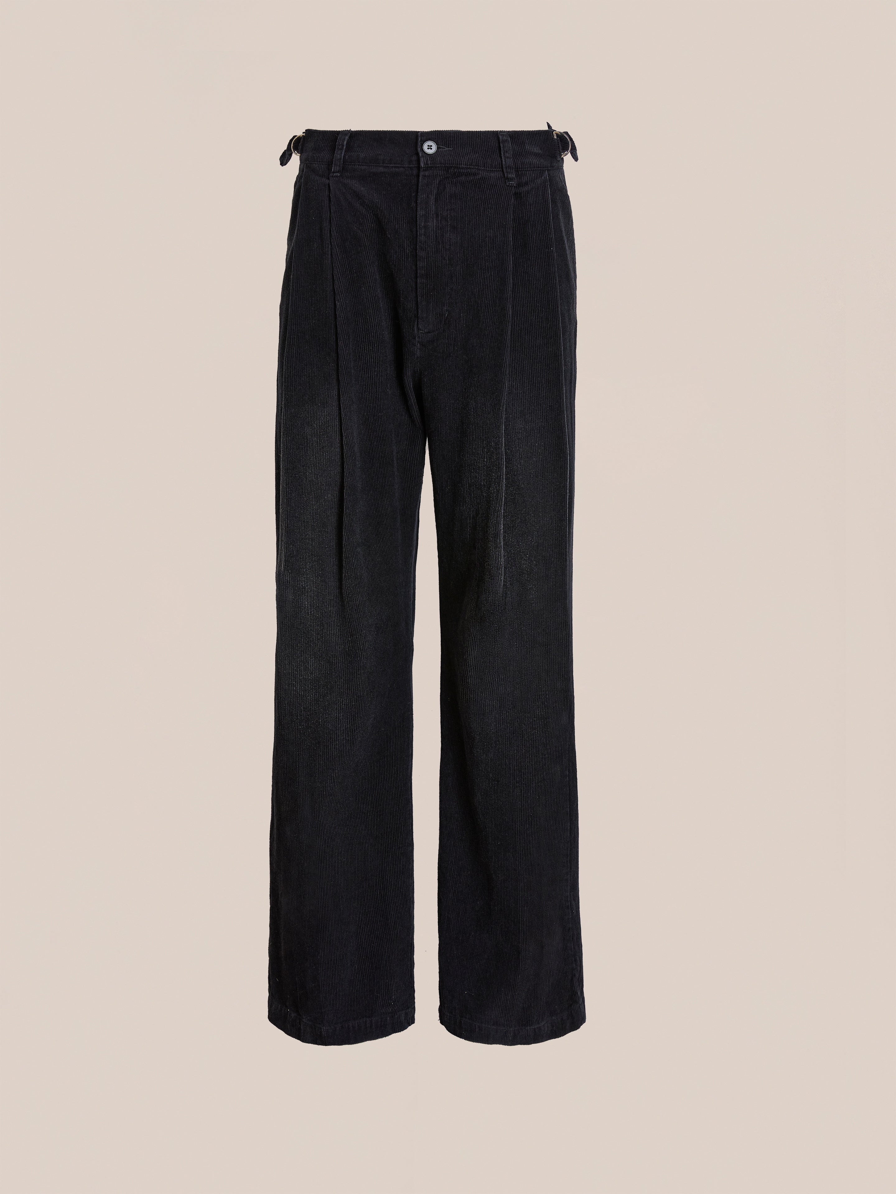Faded Pleated Corduroy Pants | Modern Menswear by yycbvcnbmmnbm