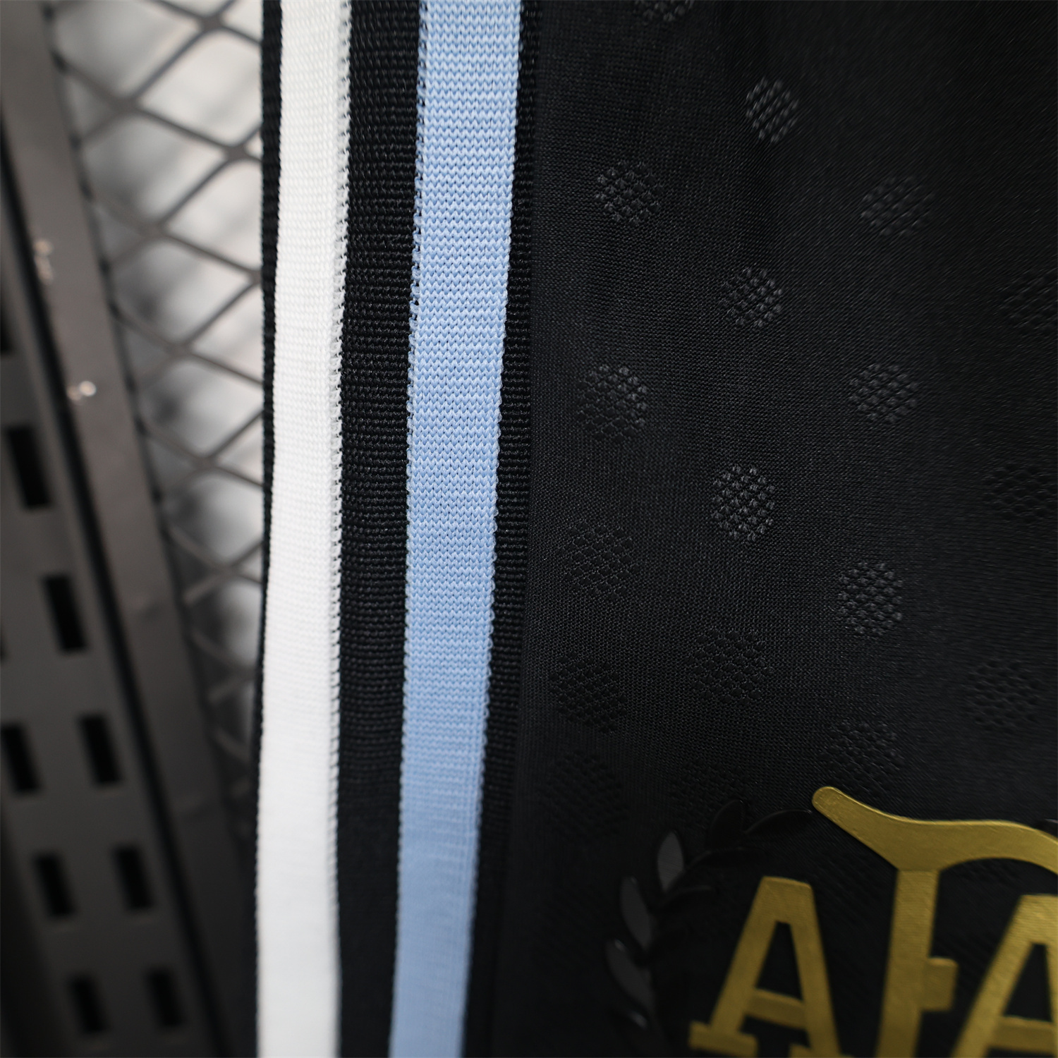 AlphaJersey-Argentina 25-26 Black Shorts - Player Version