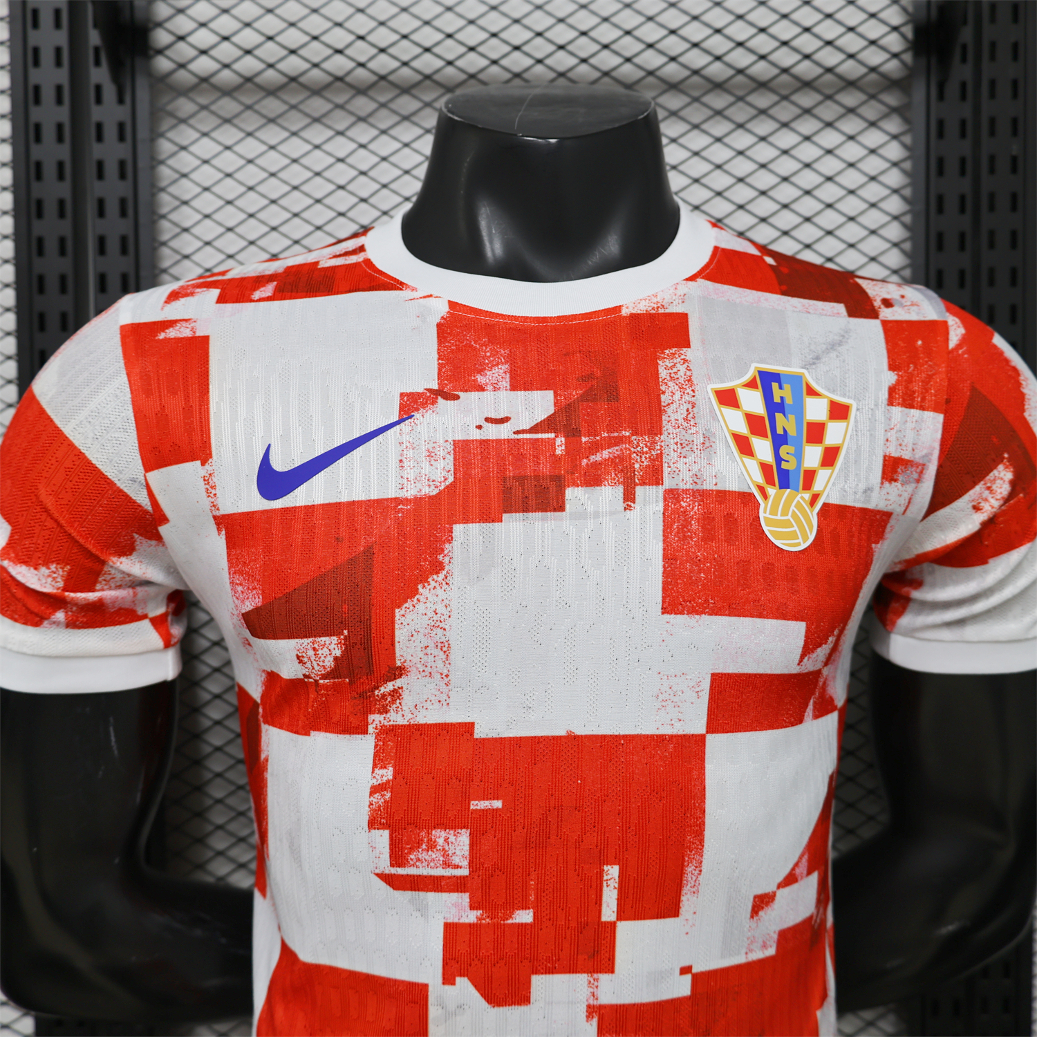 AlphaJersey-Croatia 2026 Red And White Special Jersey - Player Version