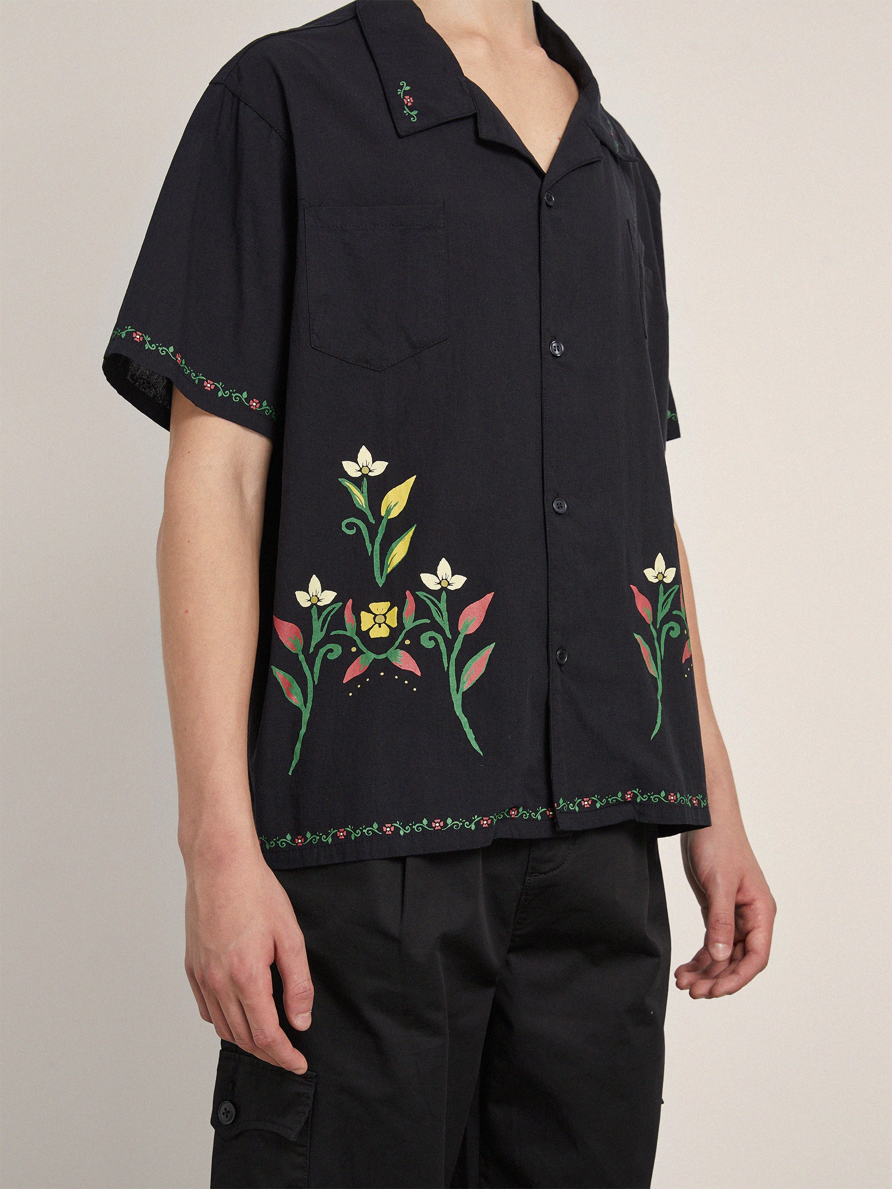 Floral Camp Shirt | Modern Menswear by yycbvcnbmmnbm