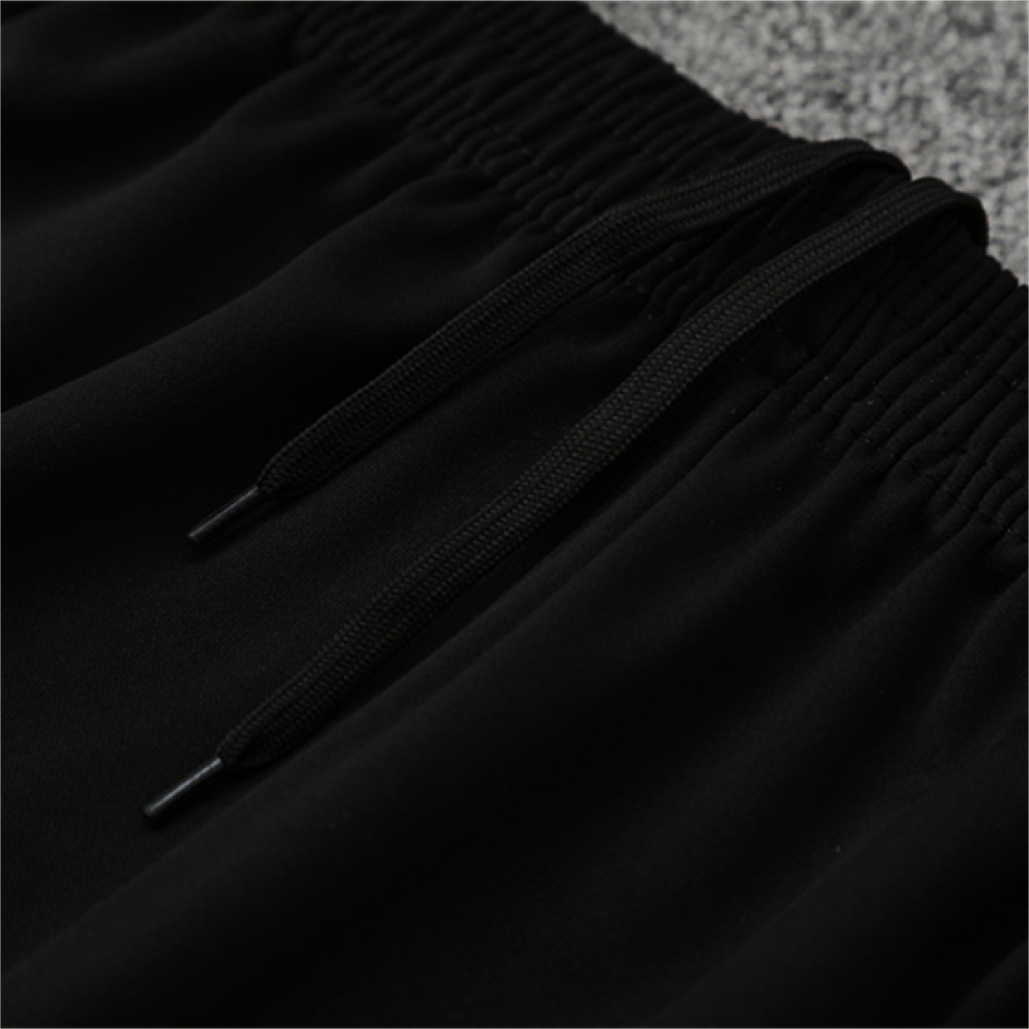 AlphaJersey-INT M.A.M 25-26 Kid Long Sleeves Training Set - Black Top & Black Pants