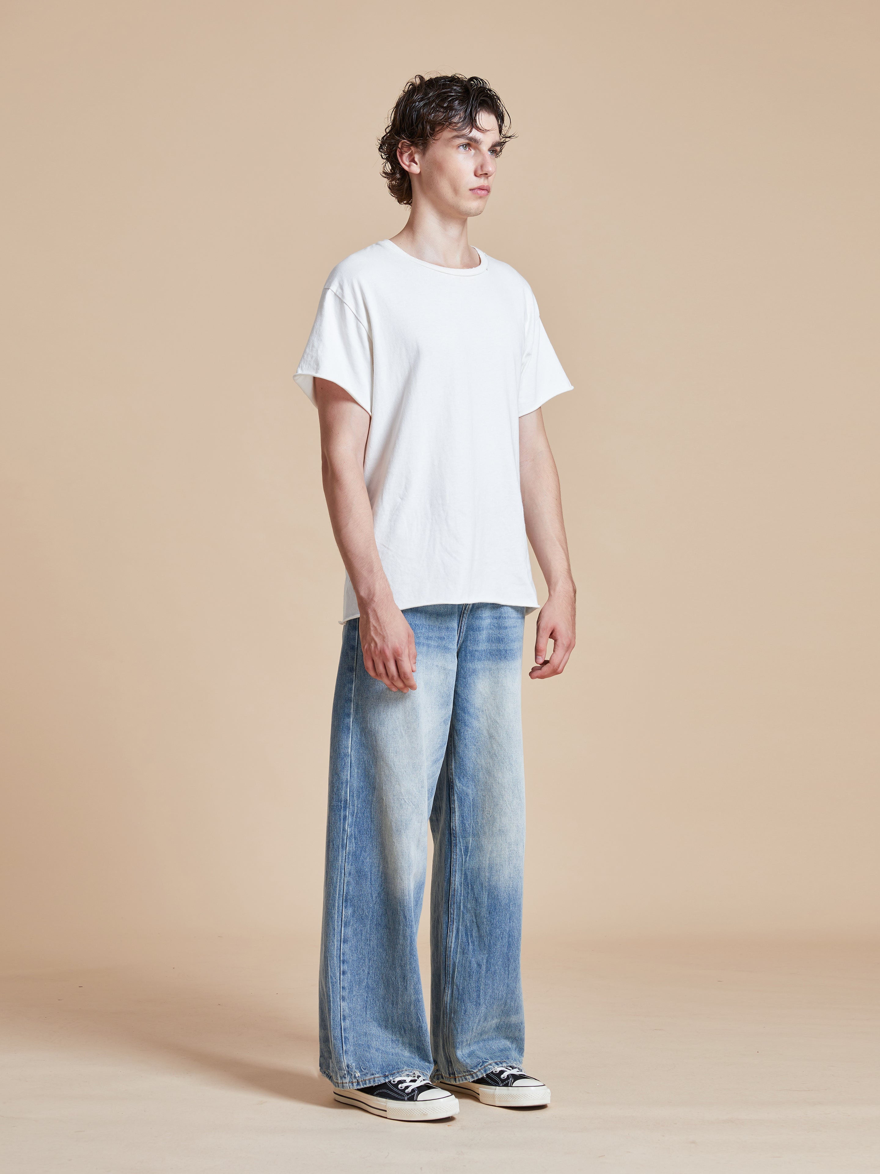 Lacy Baggy Jeans | Modern Menswear by yycbvcnbmmnbm
