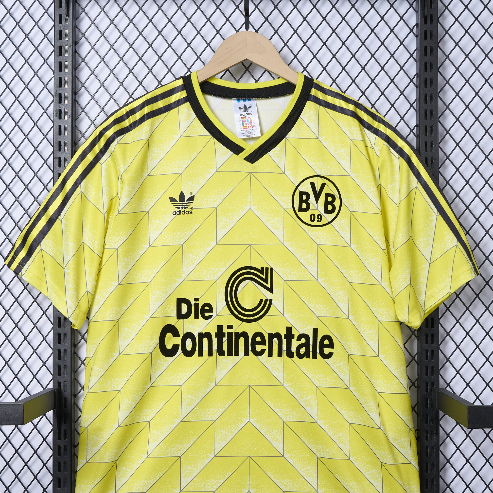 AlphaJersey-Dortmund Retro 1988 Home Shirt