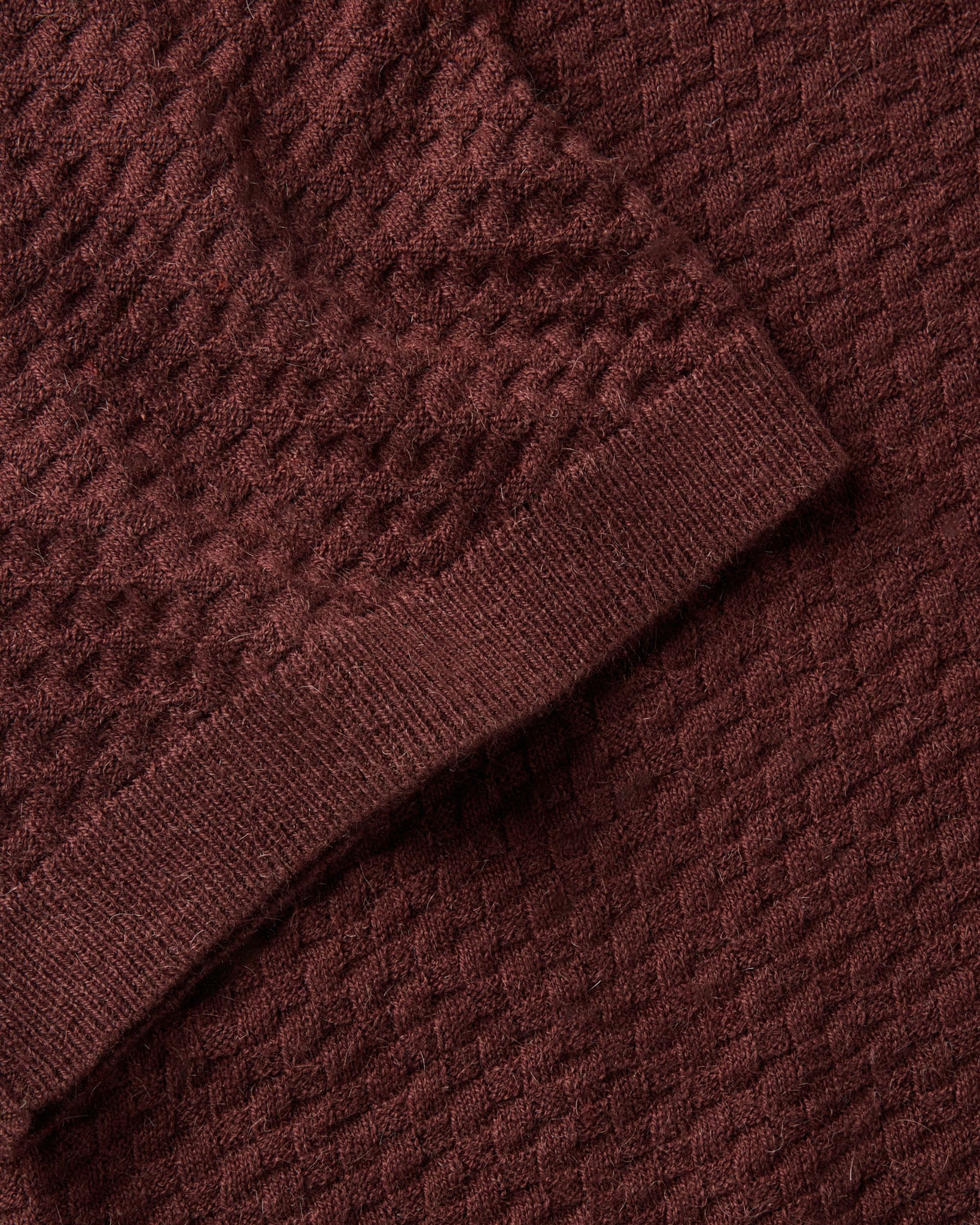 The Arlo Sweater Polo in Burgundy Texture Knit | Modern Menswear by yycbvcnbmmnbm