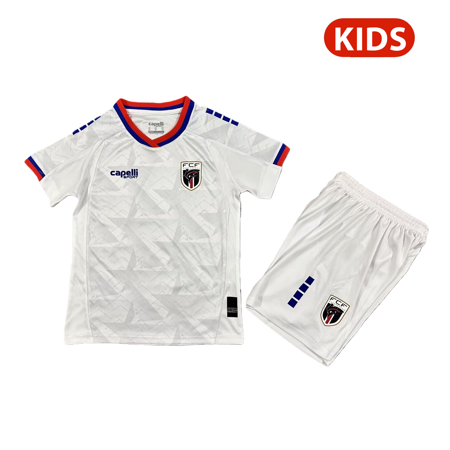 AlphaJersey-Cabo Verde 2026 Away Kids Kit