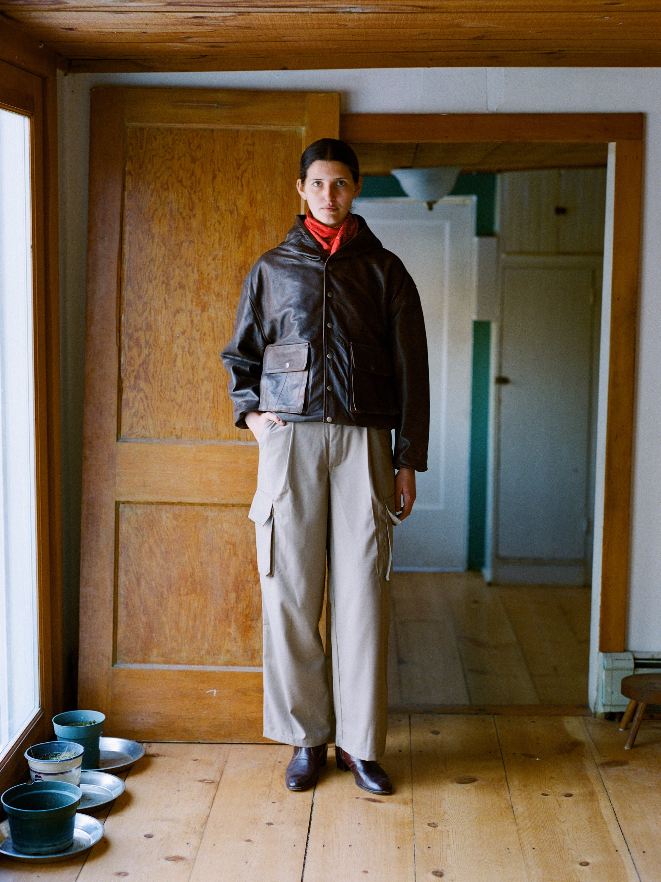 Hava Pleated Cargo Trousers | Modern Menswear by yycbvcnbmmnbm