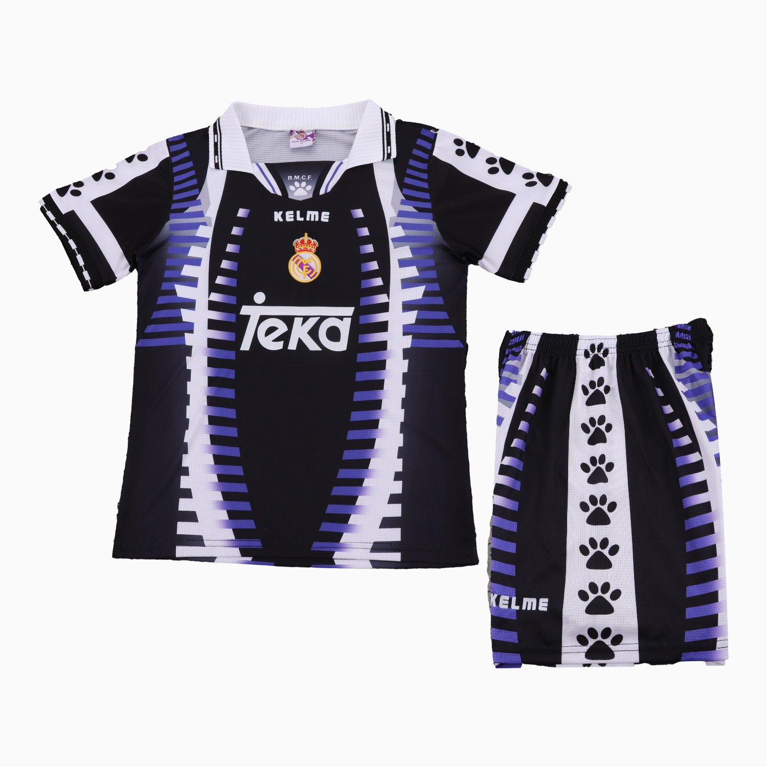 AlphaJersey-Retro Real Madrid 1997-98 Third Kids Kit