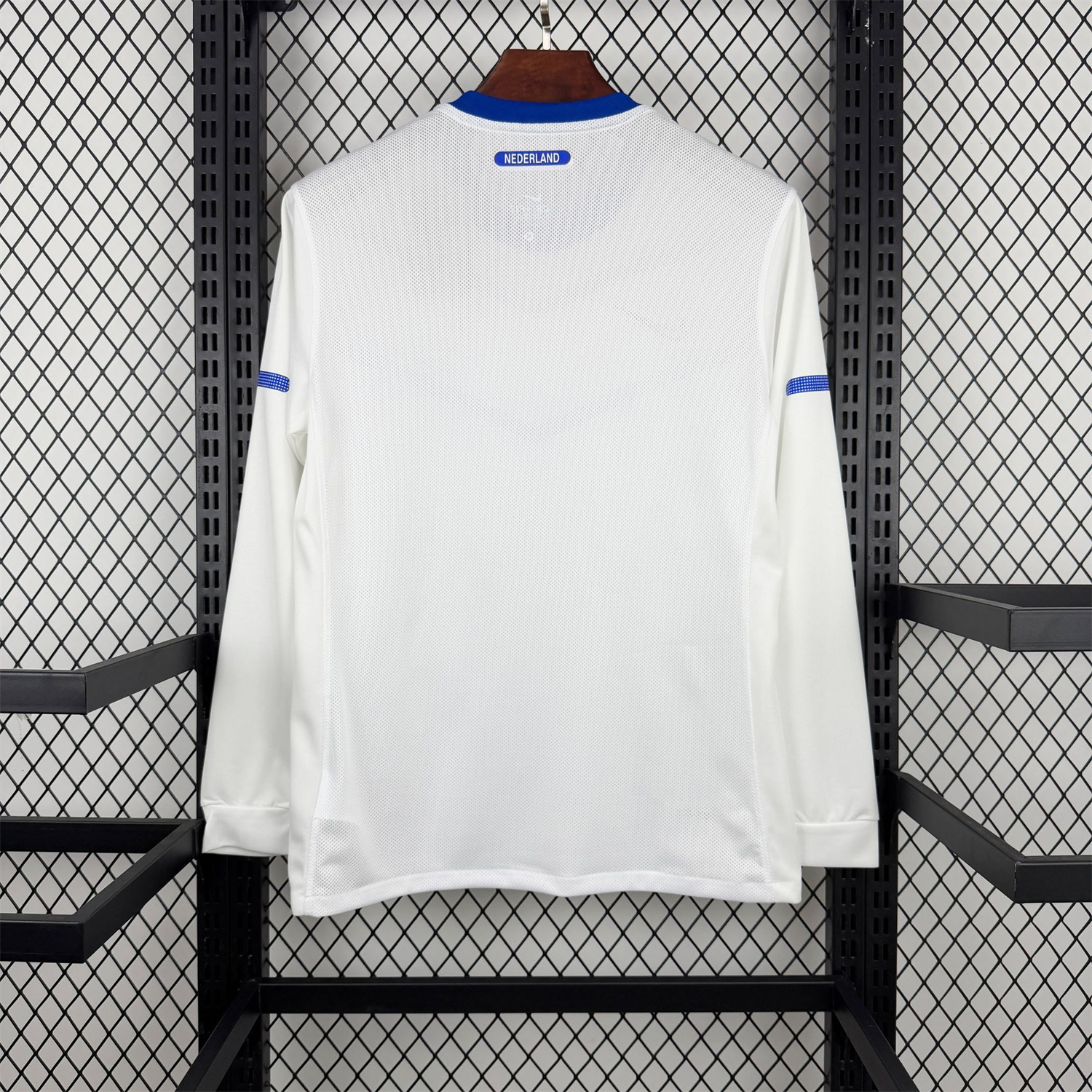 AlphaJersey-Retro France 2012 Away Long Sleeves Jersey - Fans Version