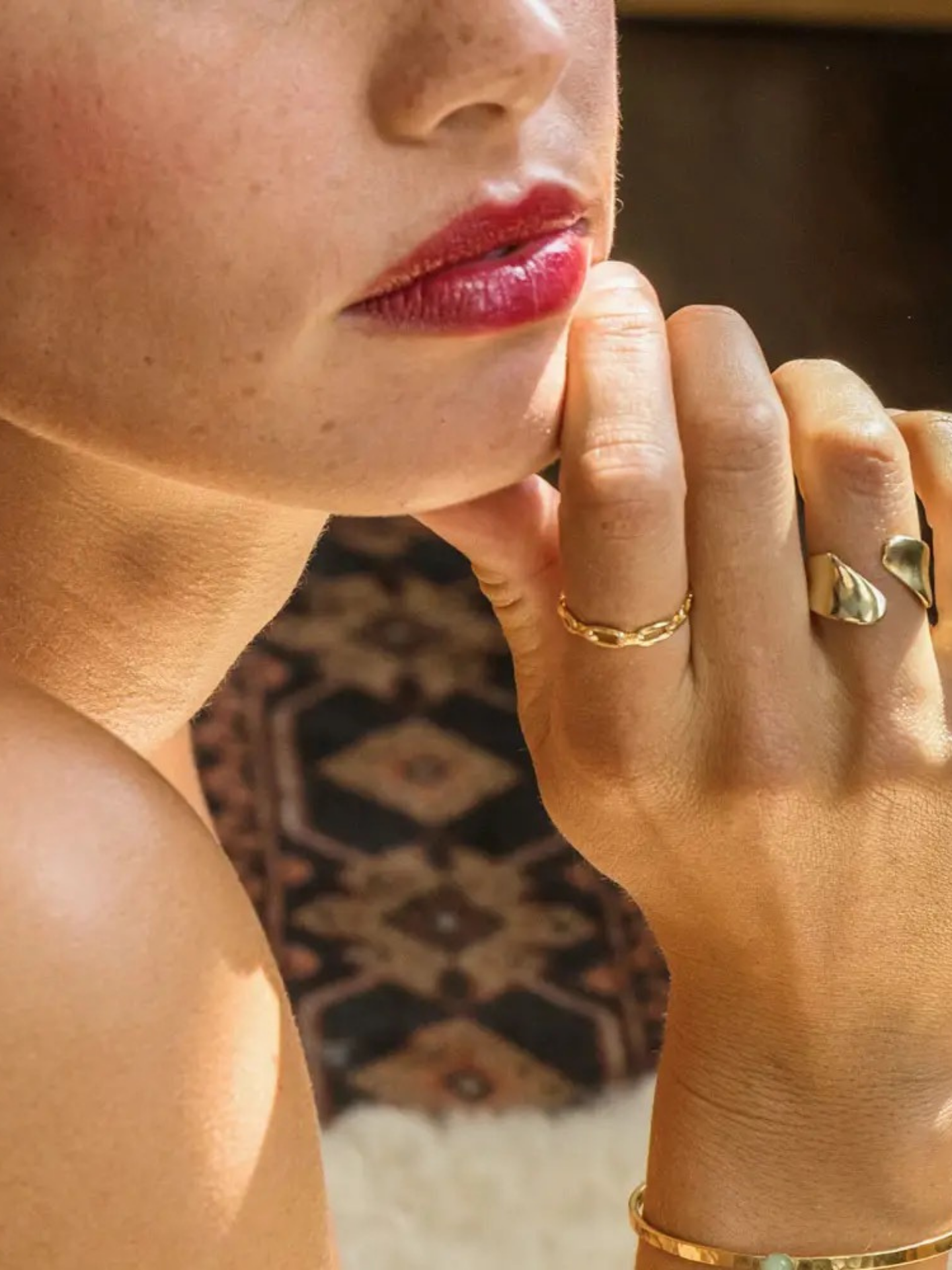 Chain Ring | Elegant Women's Fashion by coolavocek