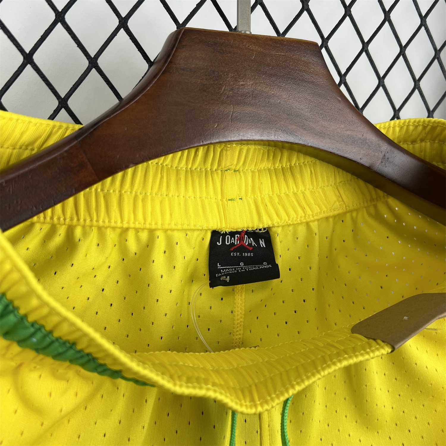 AlphaJersey-Brazil 2026 Yellow Casual Shorts - Fans Version