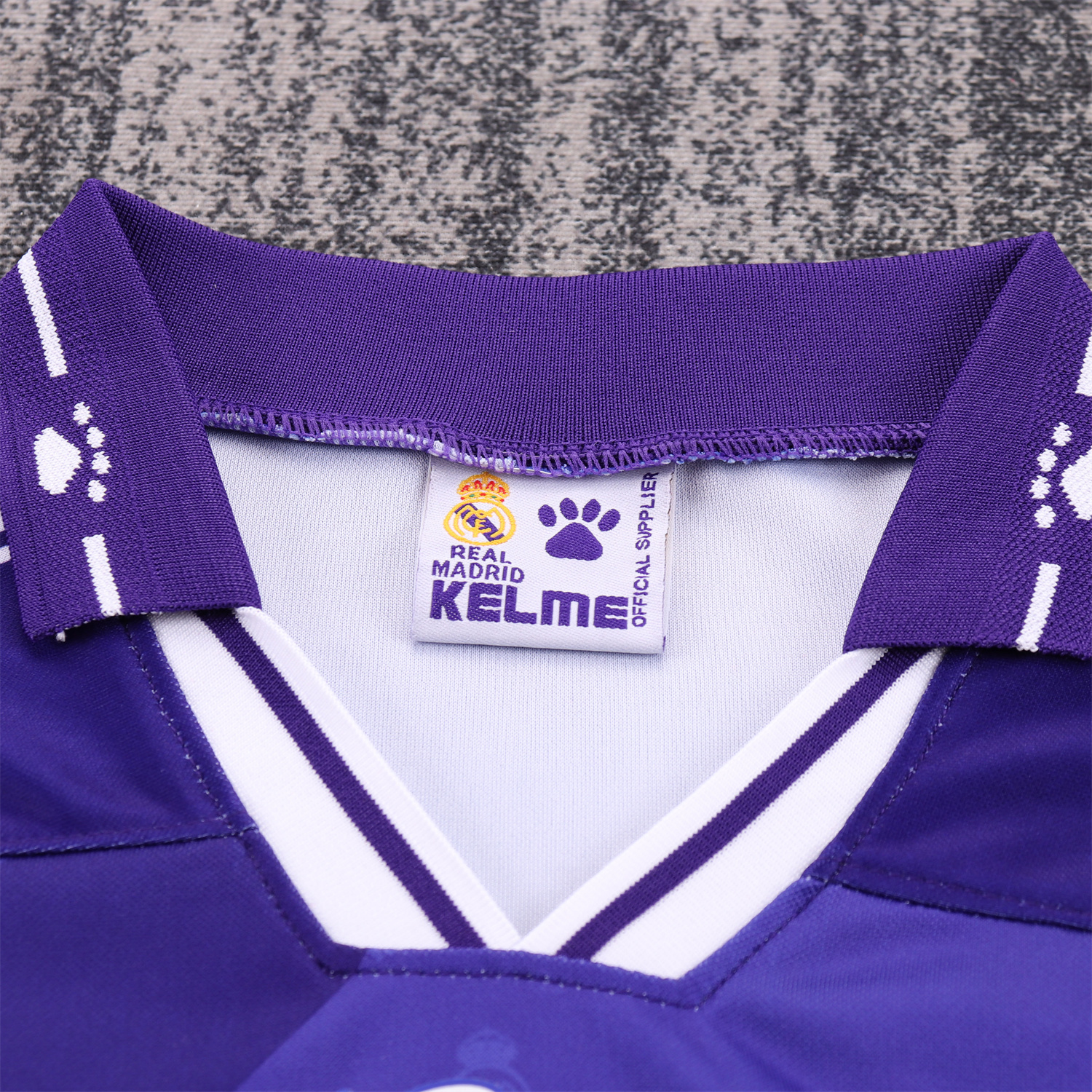 AlphaJersey-Retro Real Madrid 1994-96 Away Kids Kit