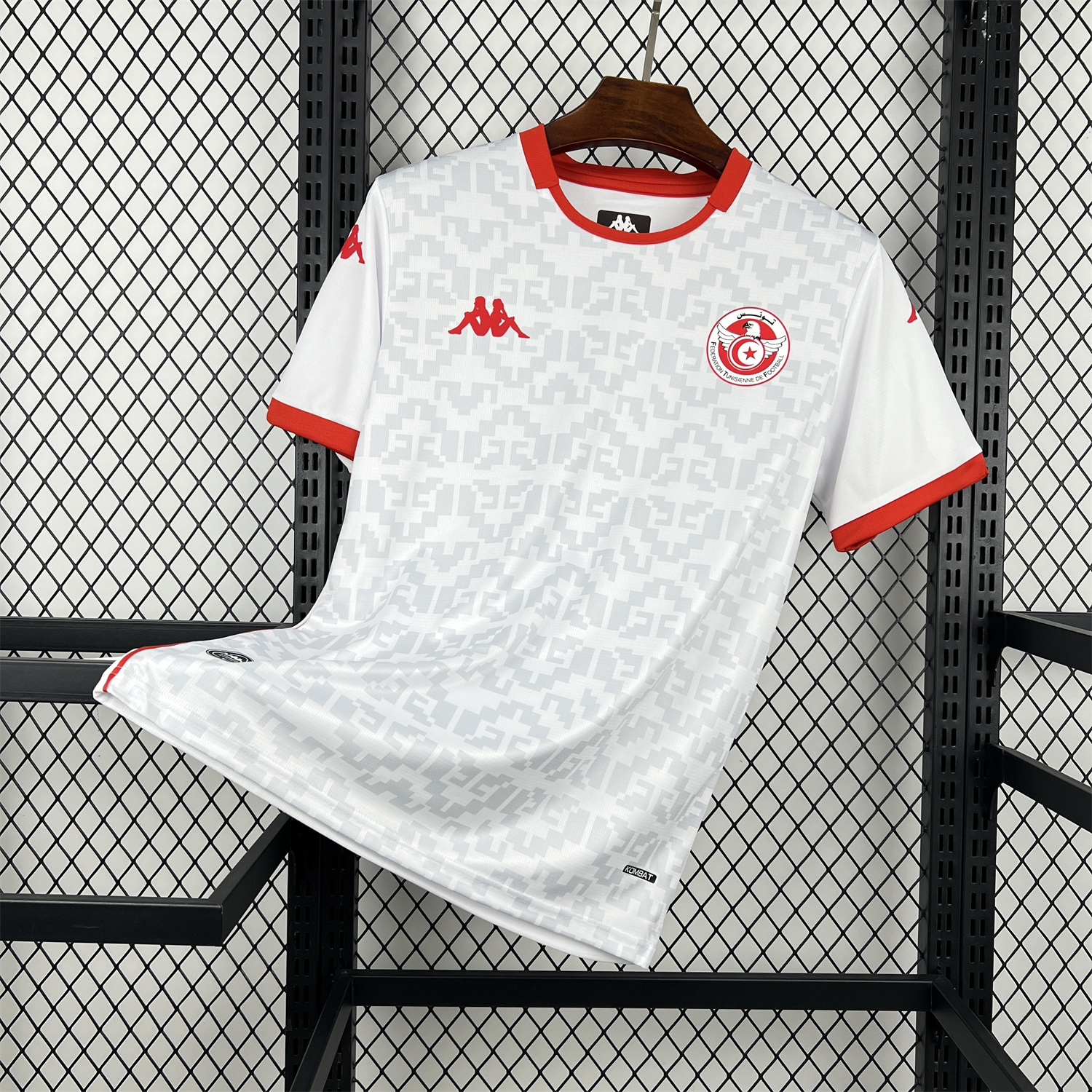 AlphaJersey-Tunisia 2026 Away White Jersey - Fans Version