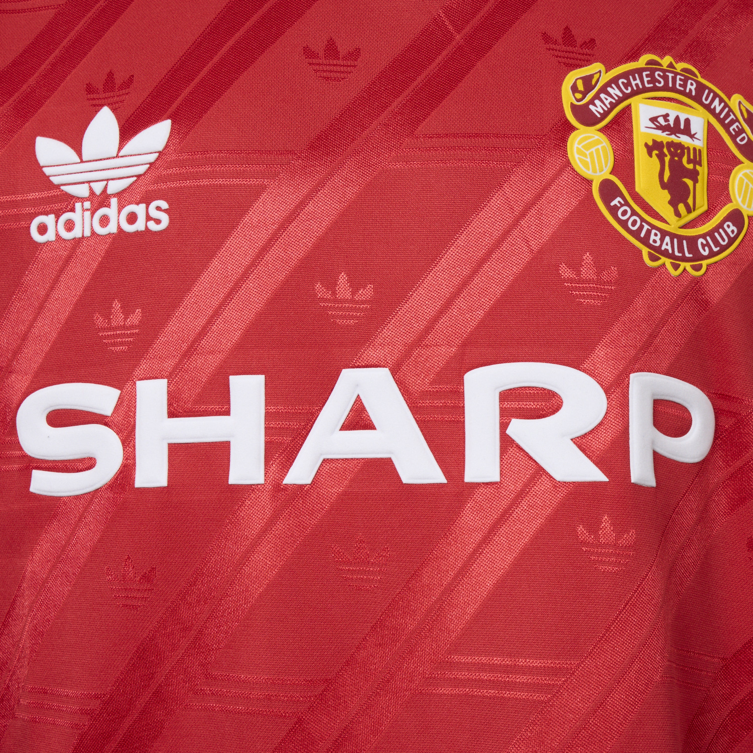 AlphaJersey-Retro Manchester United 1986-88 Home Remake Jersey - Player Version