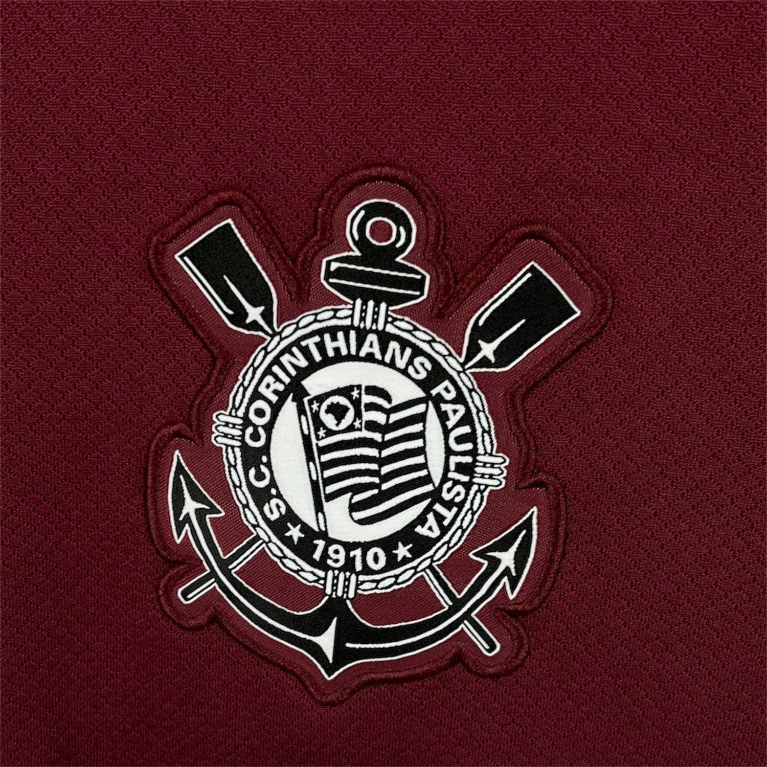 AlphaJersey-Corinthians 26-27 Wine Red Pre-Match Jersey - Fans Version