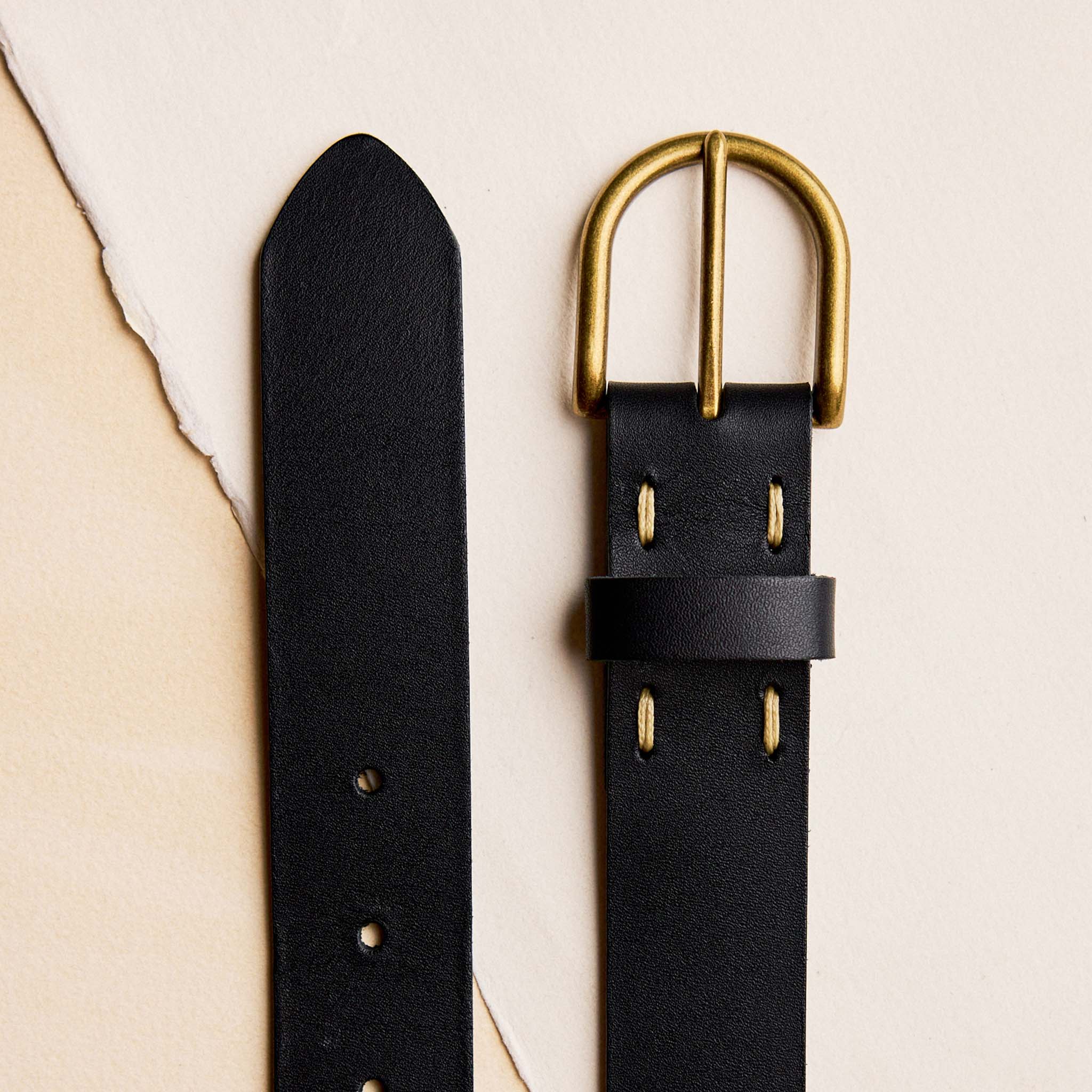 The Foundation Belt in Black | Modern Menswear by yycbvcnbmmnbm