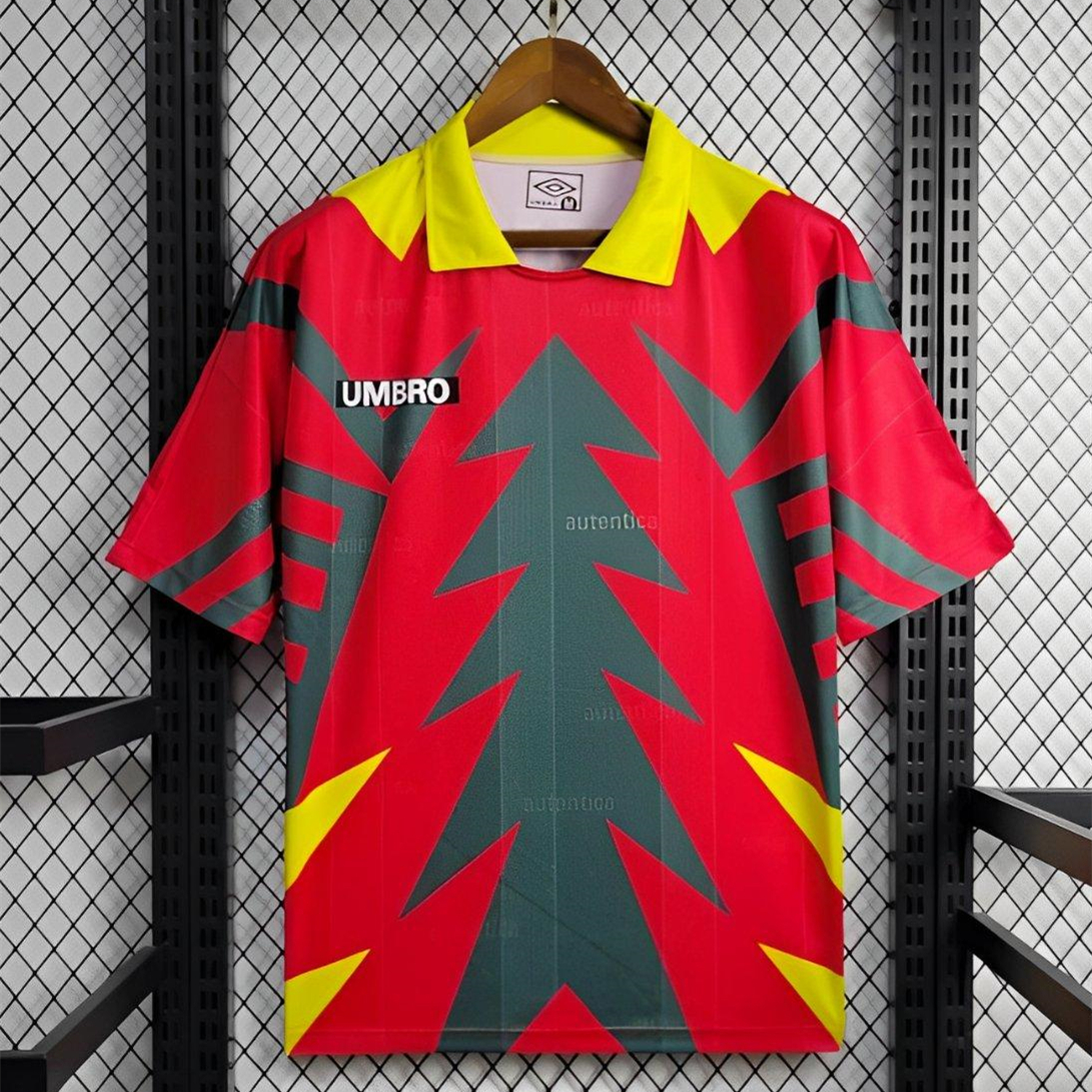 AlphaJersey-Retro Mexico 1998 World Cup Goalkeeper Red Jersey