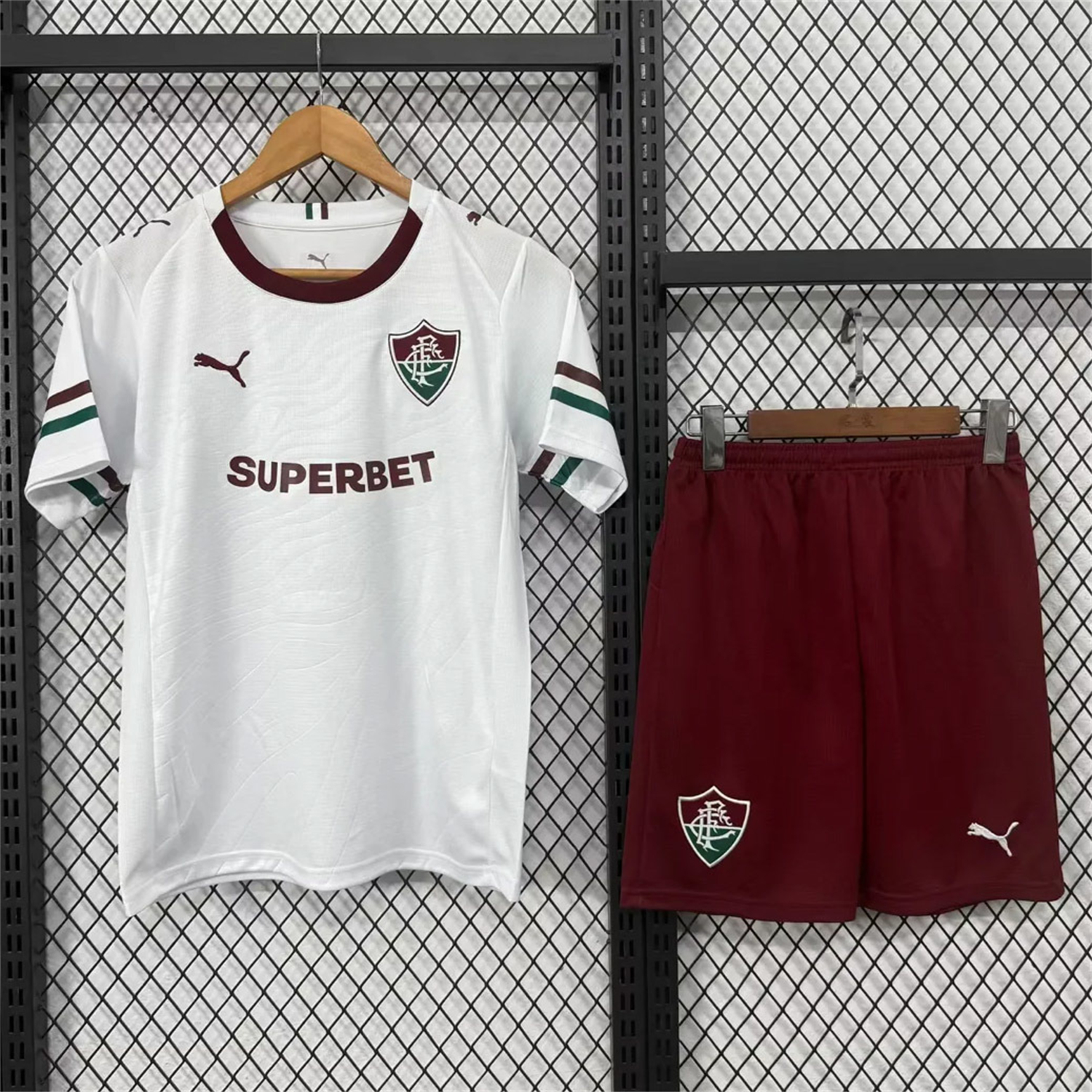 AlphaJersey-Fluminense 26-27 Away Kids Kit