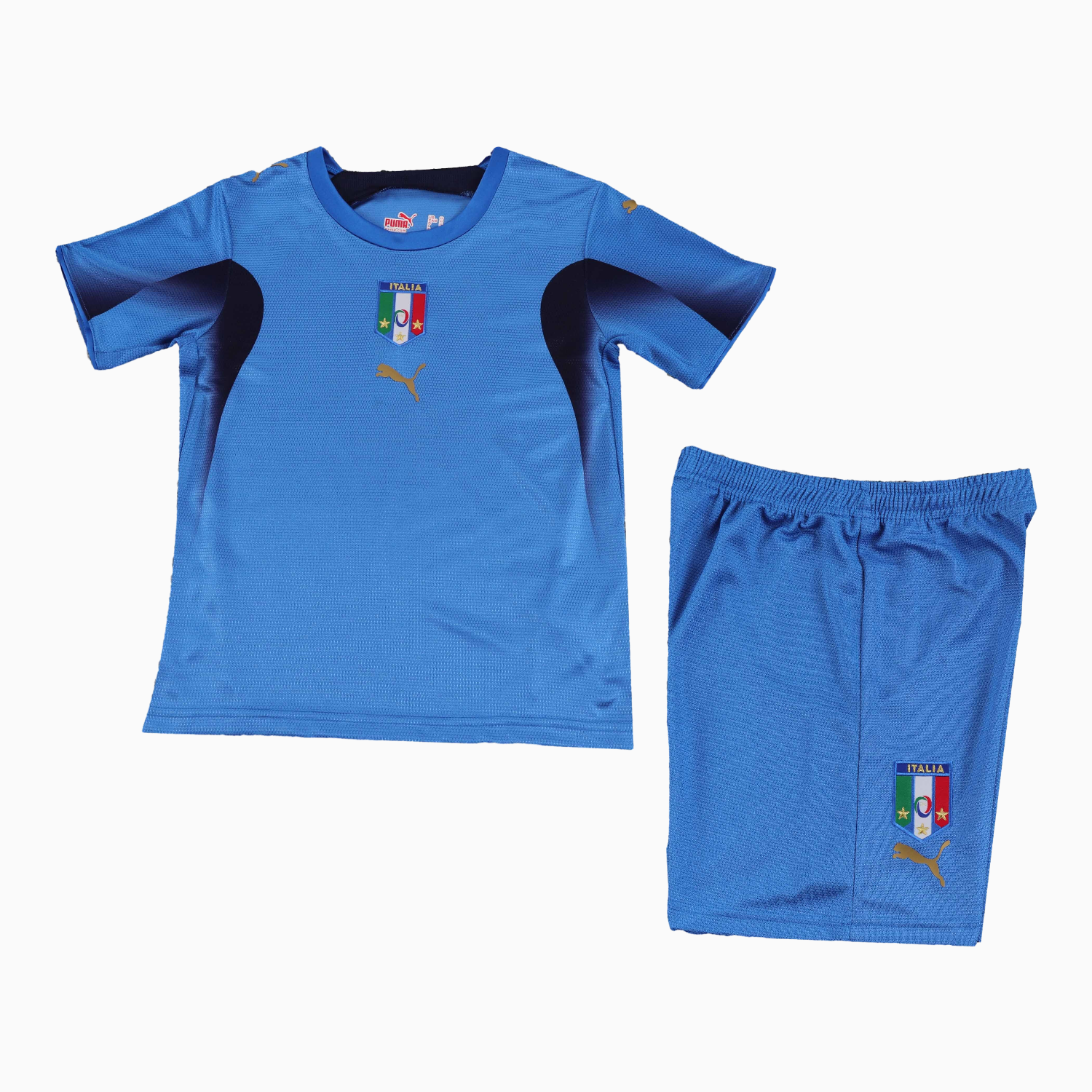AlphaJersey-Retro Italy 2006 Home Kids Kit