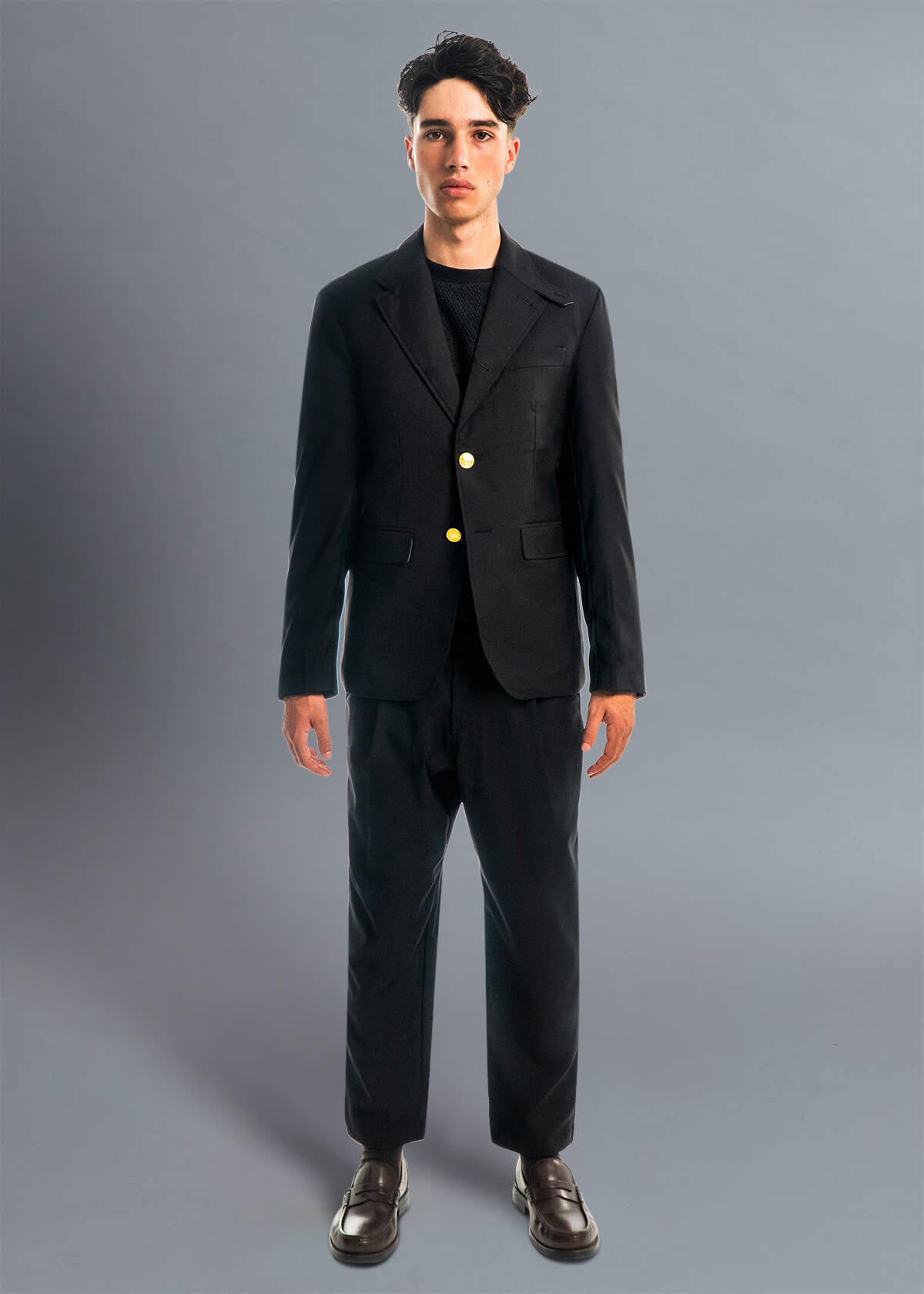 School Daze Blazer Black | Modern Menswear by yycbvcnbmmnbm