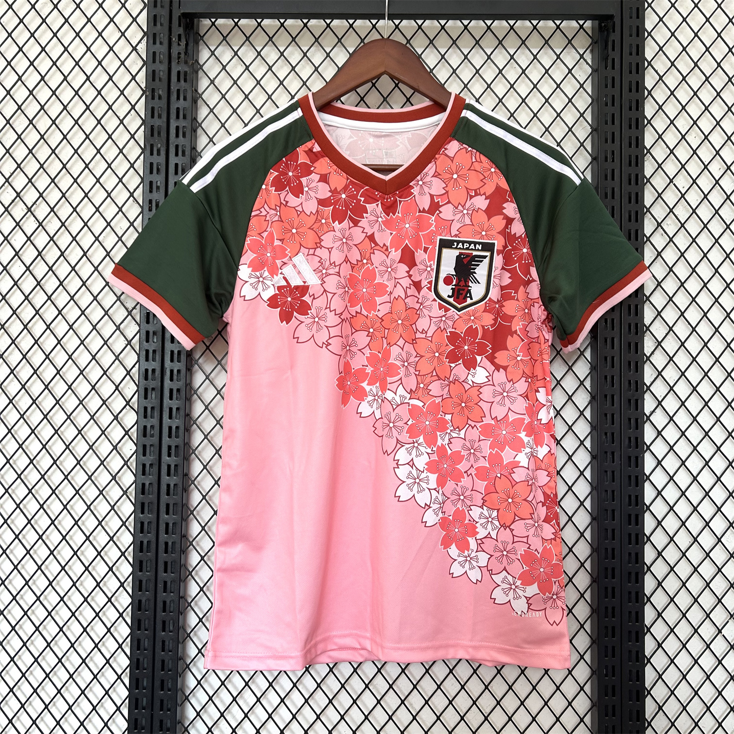 AlphaJersey-Japan 25-26 Red & Pink Flowers Special Edition Jersey - Fans Version