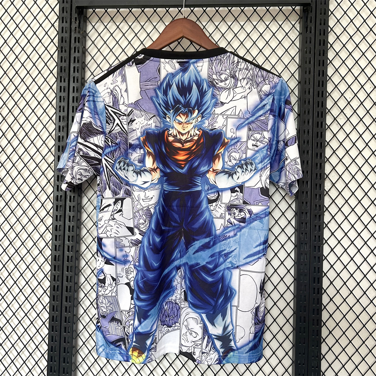 AlphaJersey-Japan 25-26 Blue Goku Black & White Background Special Jersey - Fans Version