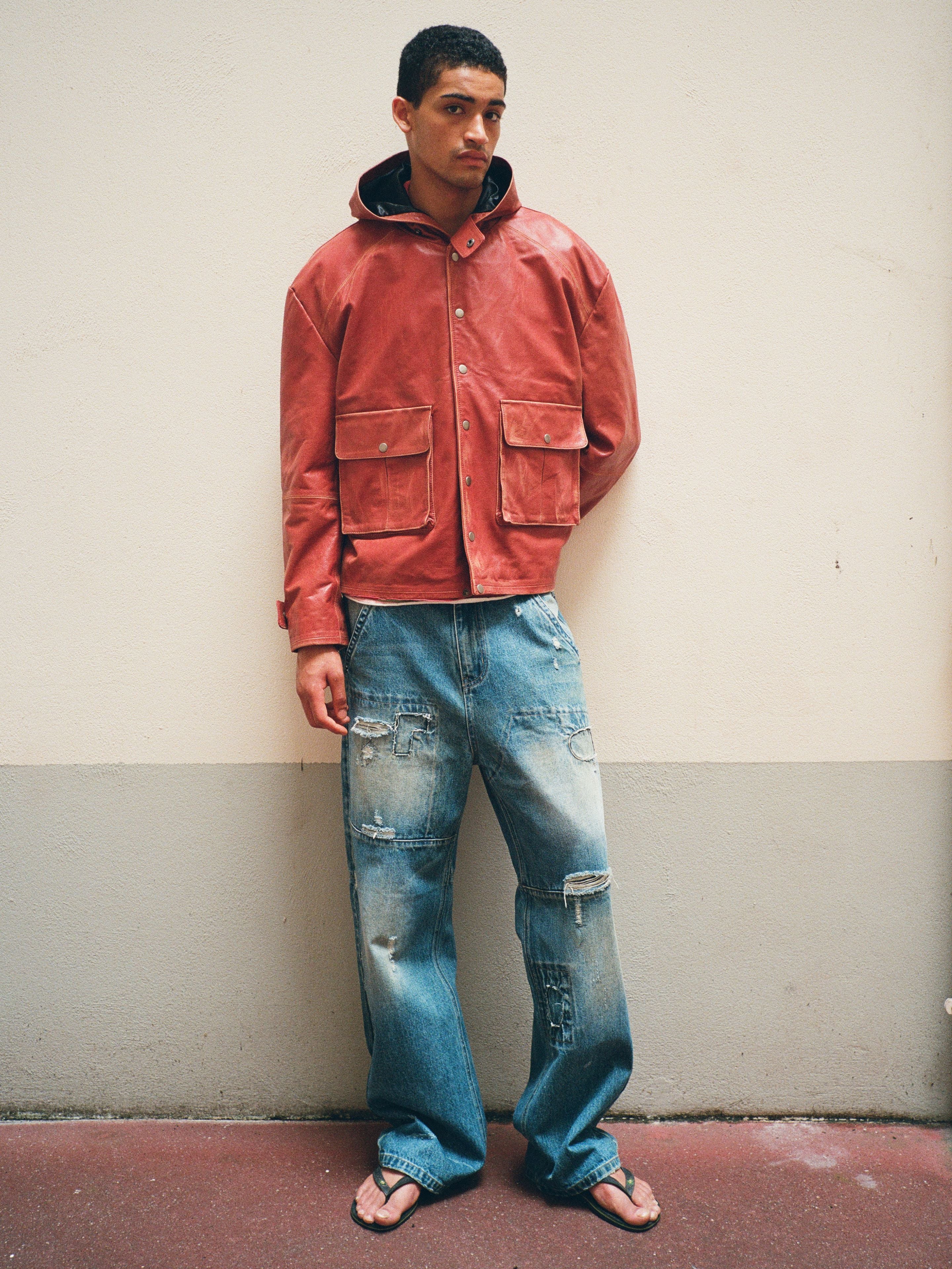 Painter Repaired Jeans | Modern Menswear by yycbvcnbmmnbm