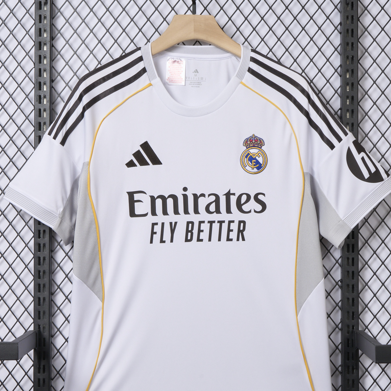 AlphaJersey-Real Madrid 25-26 Home White Jersey - Fans Version