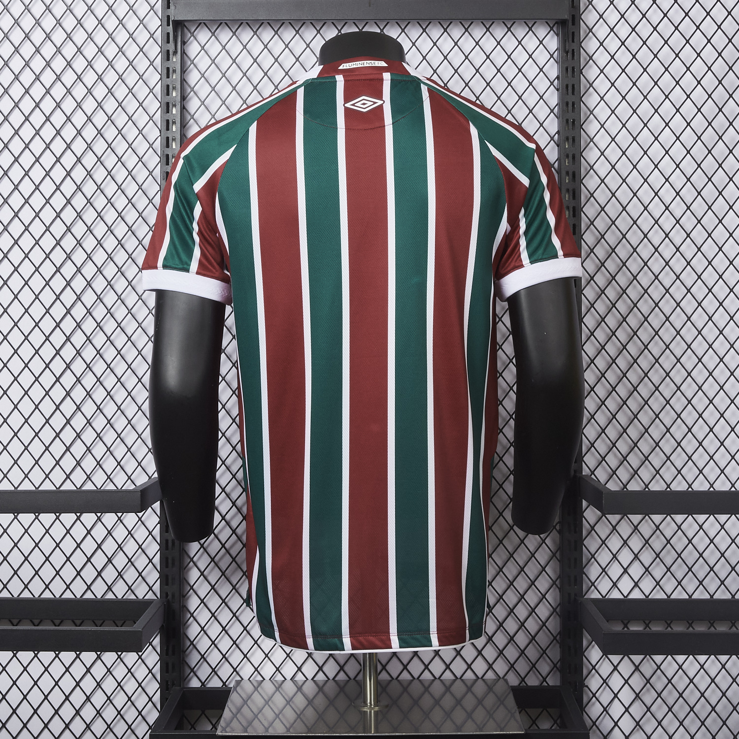 AlphaJersey-Fluminense 25-26 Home Jersey With Chest Sponsor - Player Version