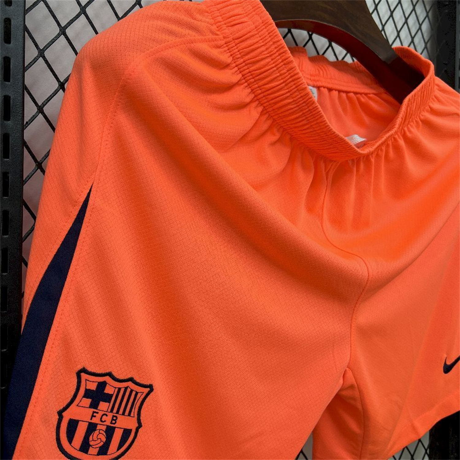 AlphaJersey-Barcelona 25-26 Third Orange Shorts - Fans Version