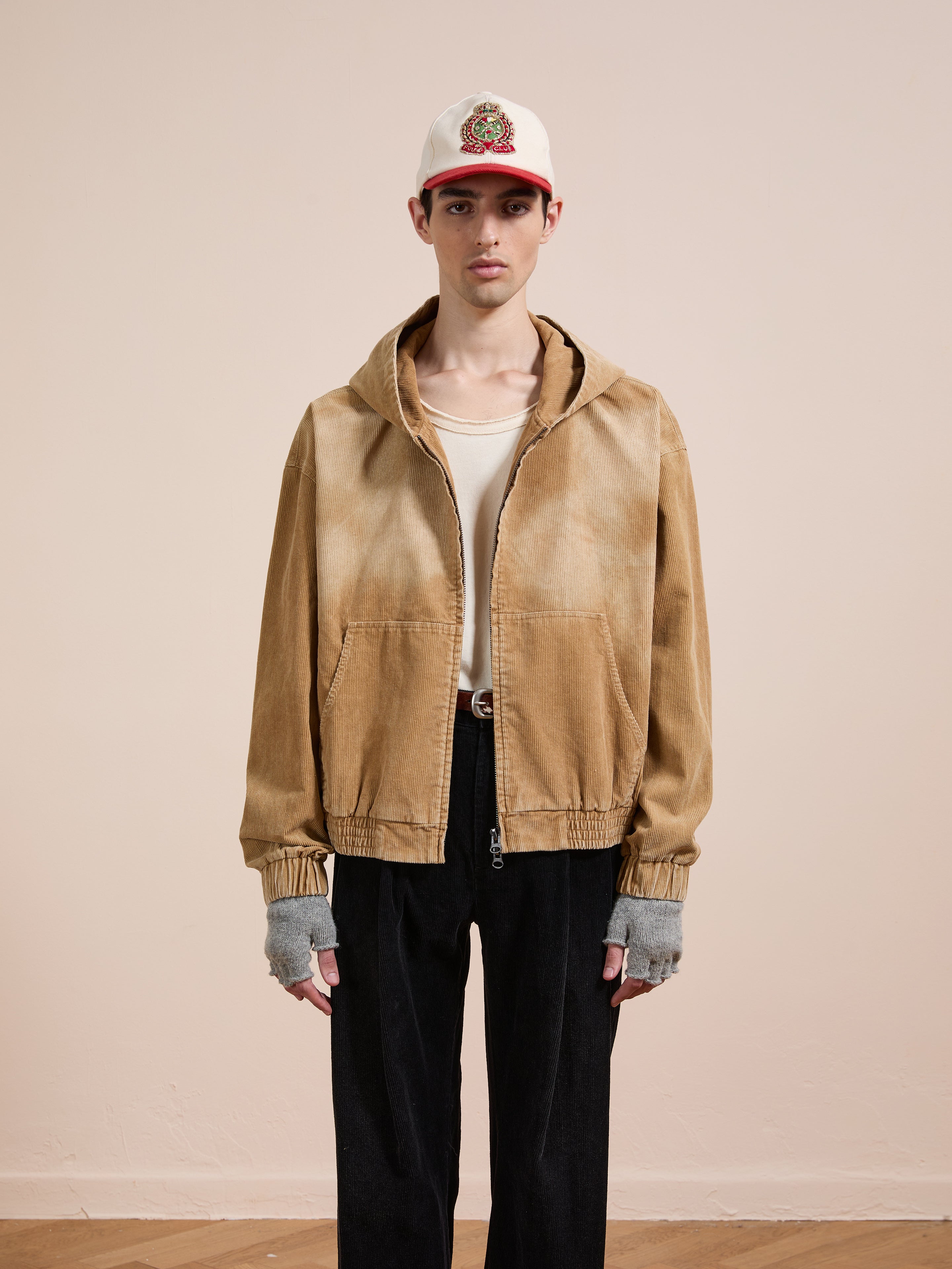 Corduroy Zip Up Hoodie | Modern Menswear by yycbvcnbmmnbm