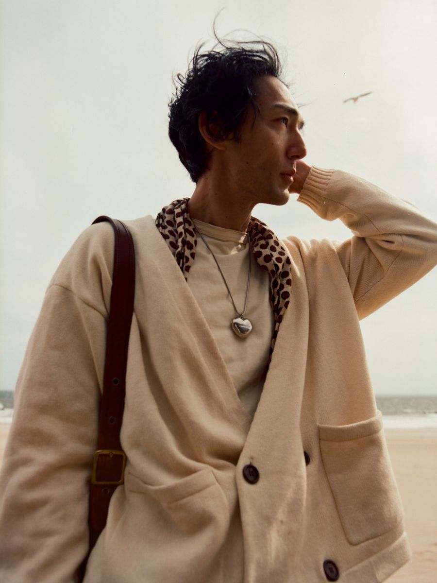 Double Breasted Knit Cardigan | Modern Menswear by yycbvcnbmmnbm