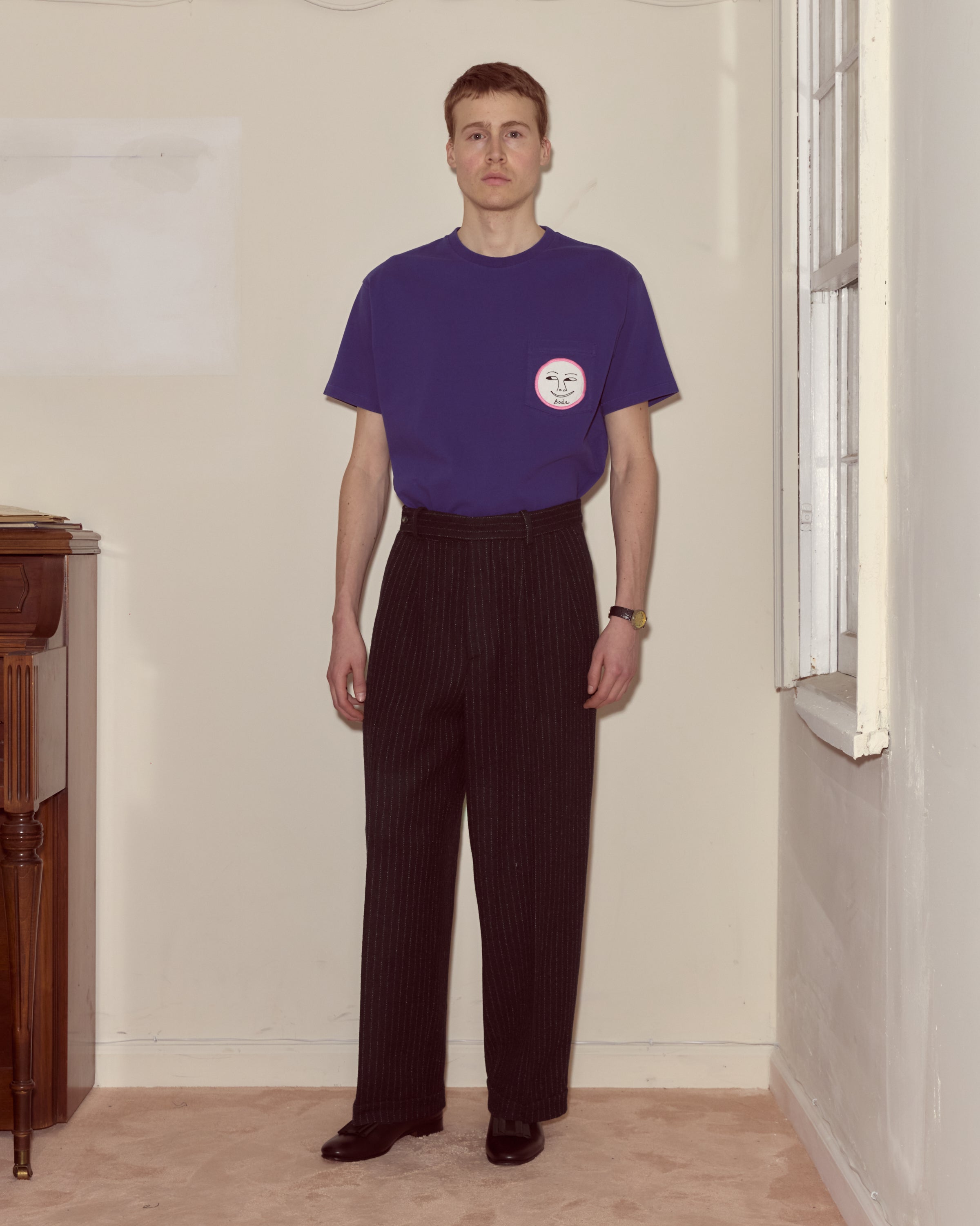 Waldorf Pinstripe Trousers | Modern Menswear by yycbvcnbmmnbm