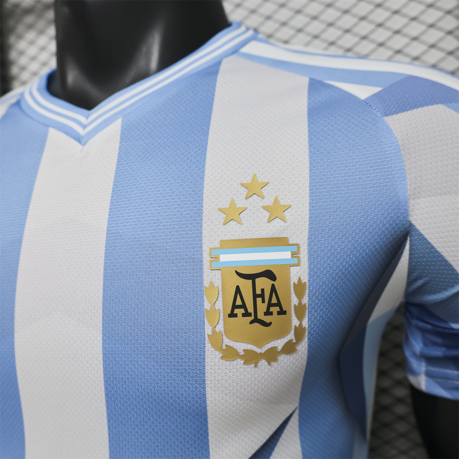 AlphaJersey-Argentina 2026 Light Blue Water Chestnut Special Jersey - Player Version