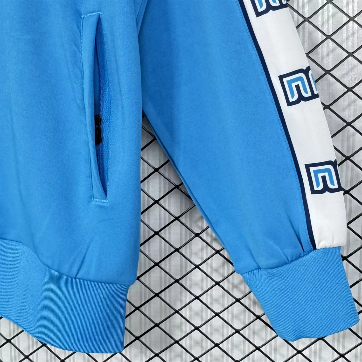 AlphaJersey-Retro Napoli 1988-89 Blue Windbreaker