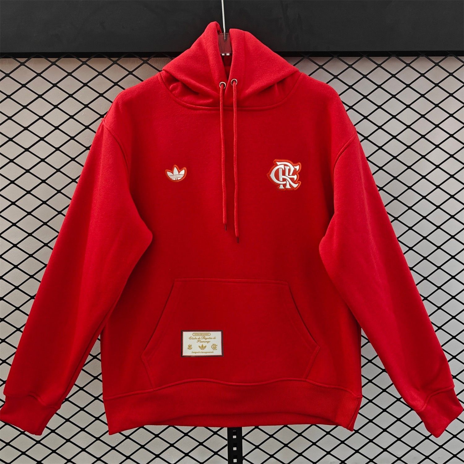 AlphaJersey-Flamengo 25-26 Originals Terrace Icon Unisex Pullover Hoodie