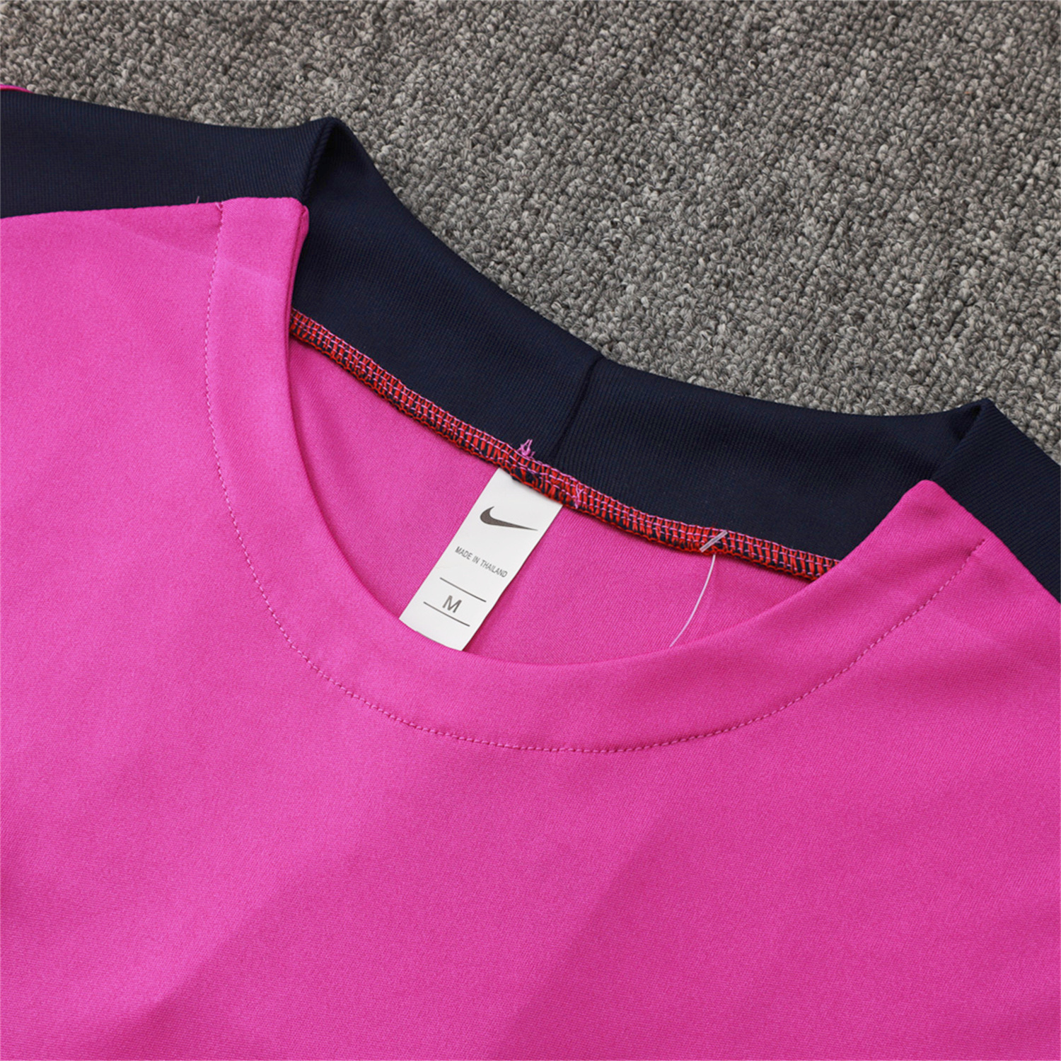 AlphaJersey-Barcelona 25-26 Vest Training Set - Purple Pink Vest and Black Shorts