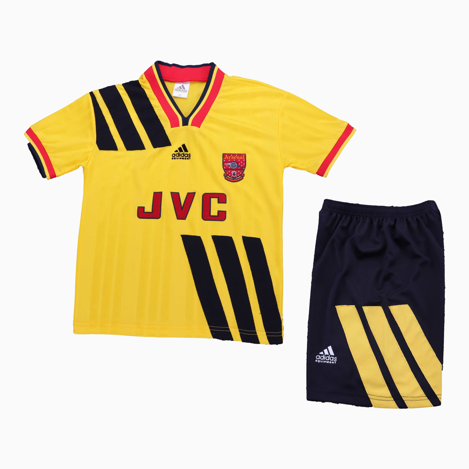 AlphaJersey-Retro Arsenal 1993-94 Away Kids Kit