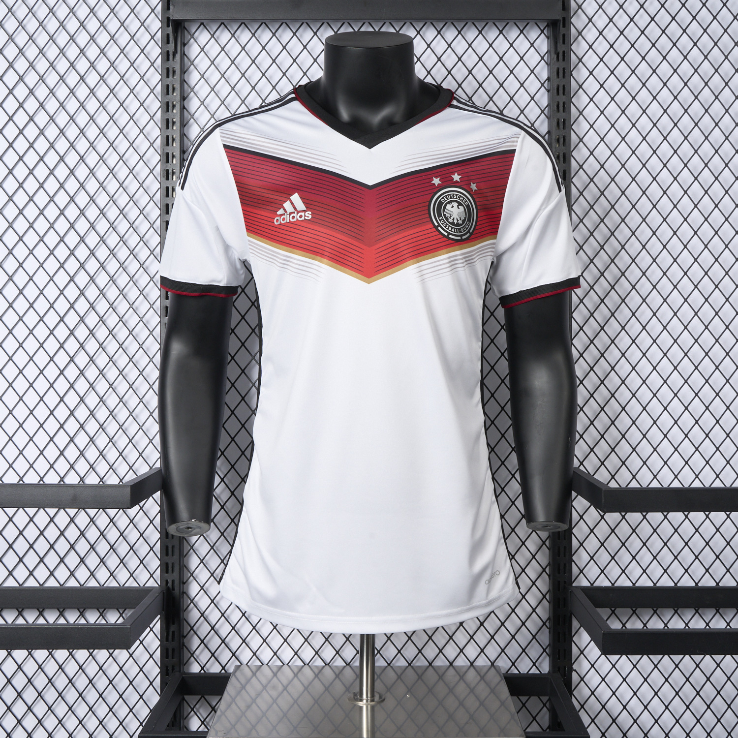 AlphaJersey-Retro Germany 2014 Home Jersey - Player Version