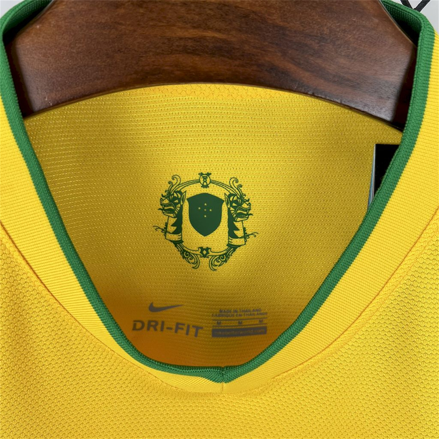 AlphaJersey-Retro Brazil 2012 Home Jersey