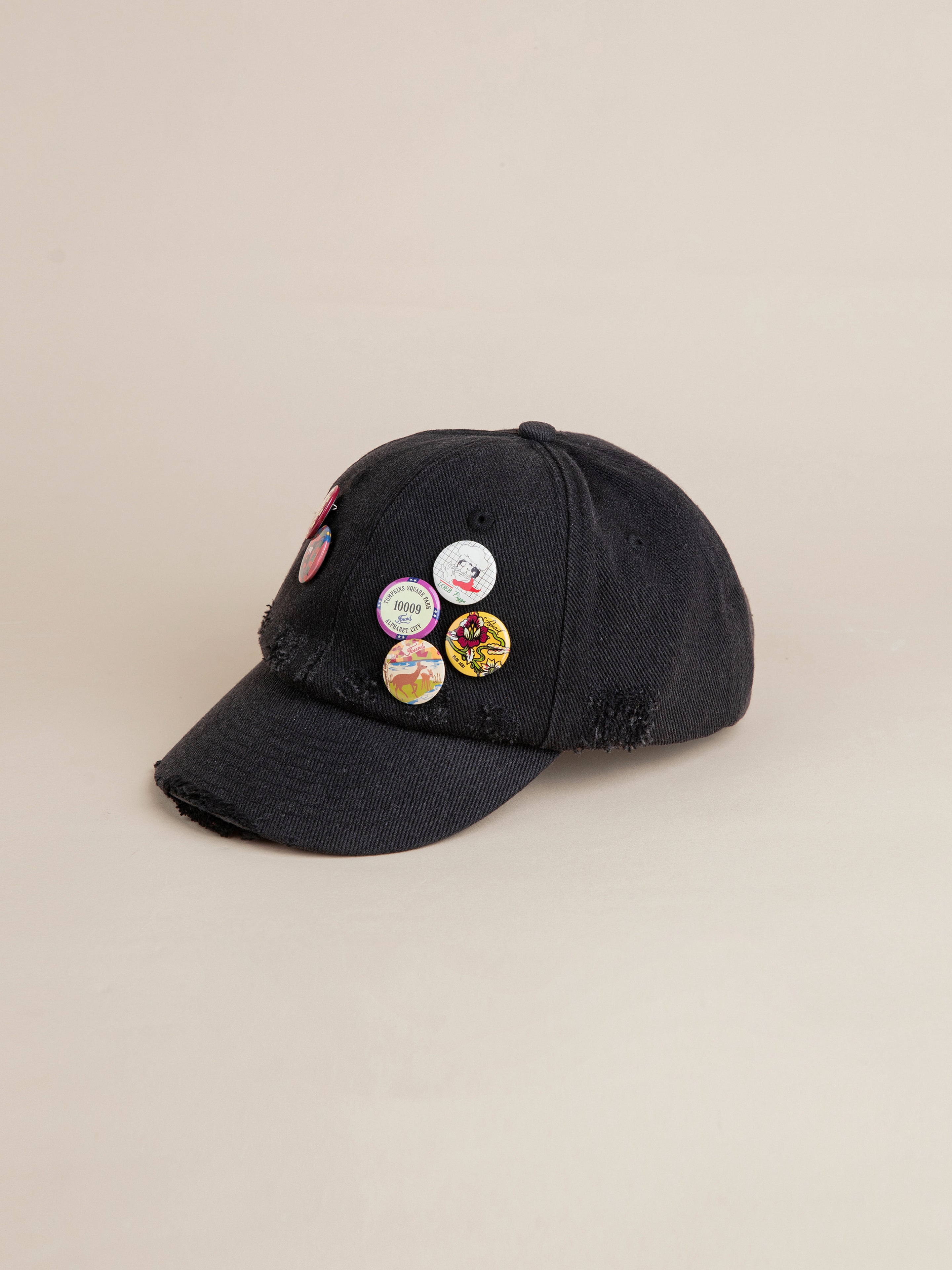 Distressed Pin Cap | Modern Menswear by yycbvcnbmmnbm