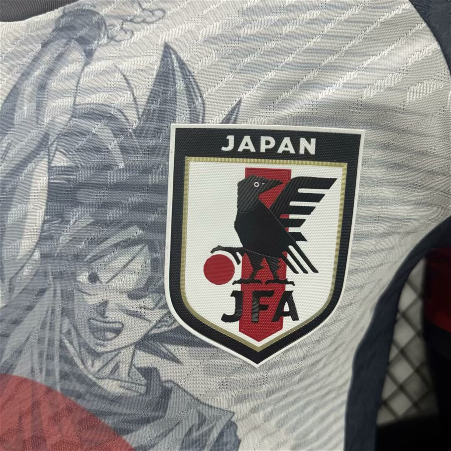 AlphaJersey-Japan 25-26 Dragon Ball Goku Sketch White & Red Special Jersey - Player Version