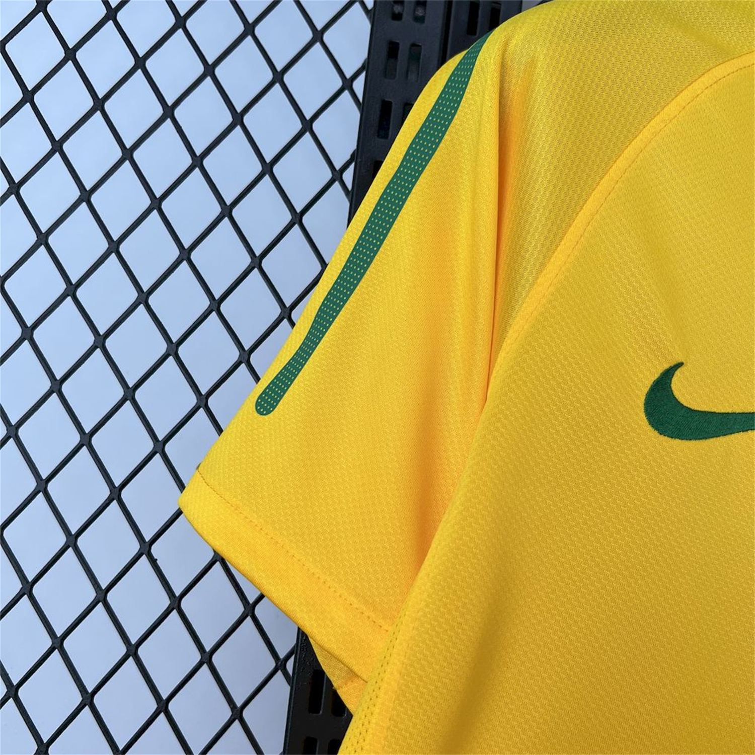 AlphaJersey-Retro Brazil 2010 Home Jersey